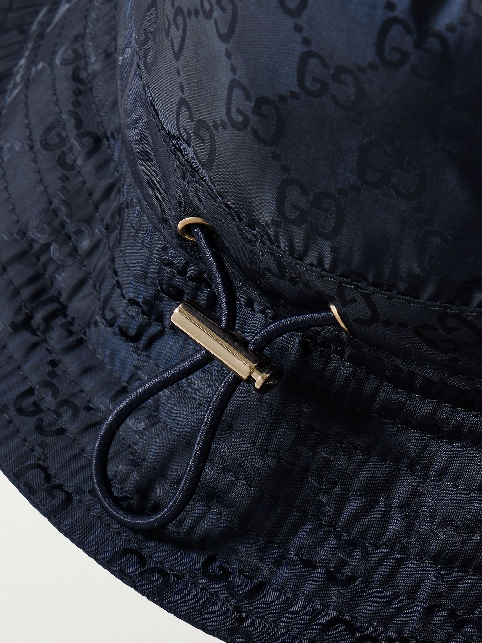 Reversible shell bucket hat Midnight blue - 4