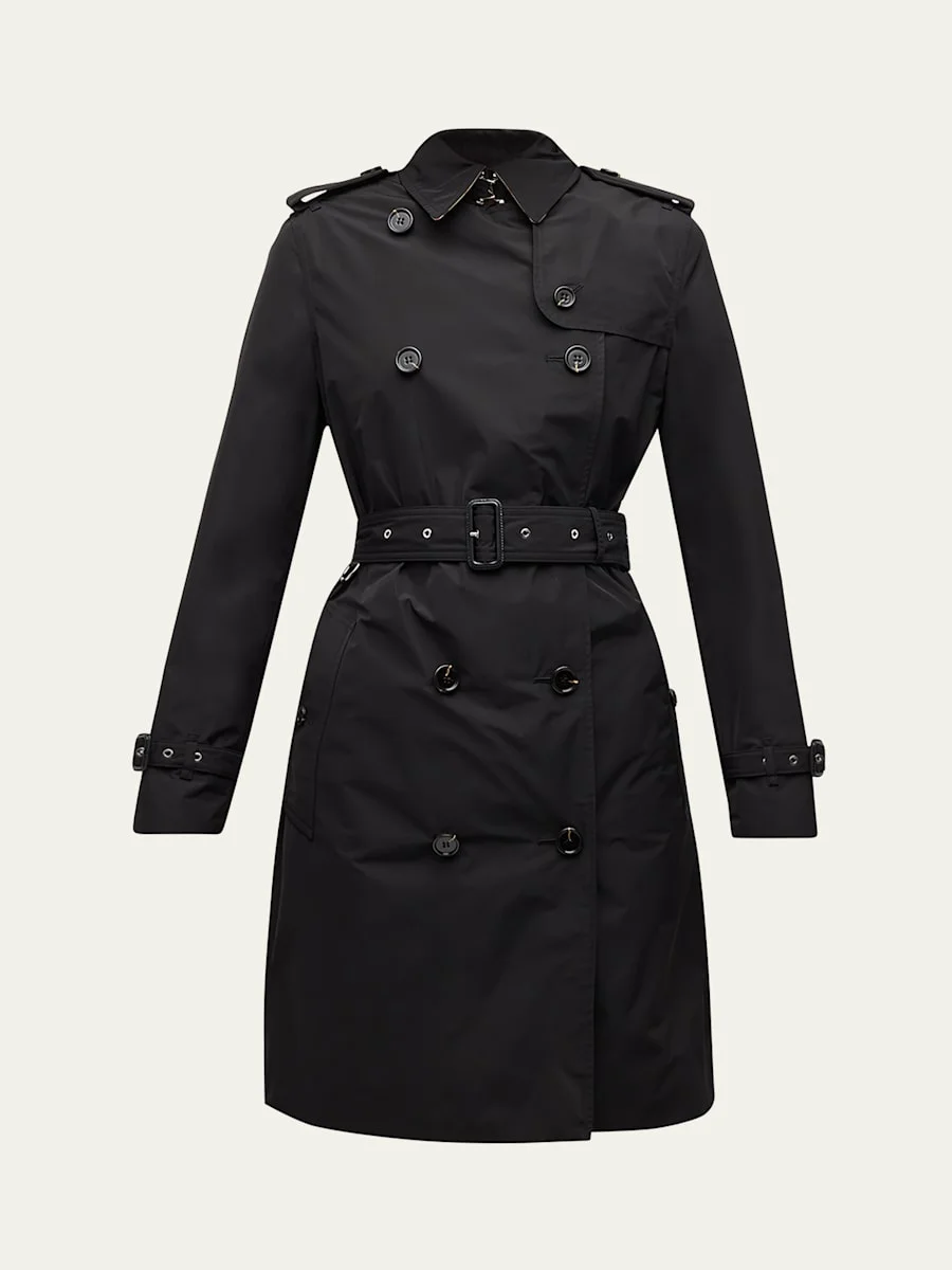 Kensington Double-Breasted Trench Coat - 1