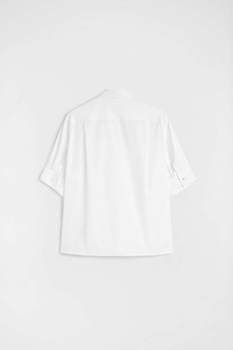 Lightweight Cotton Poplin Shirt 6