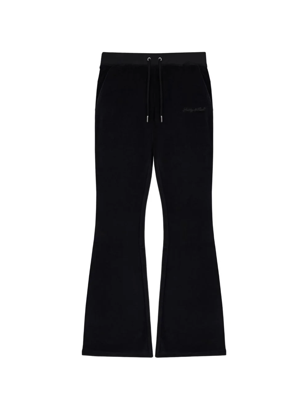 Krystal logo-embellished track pants - 1