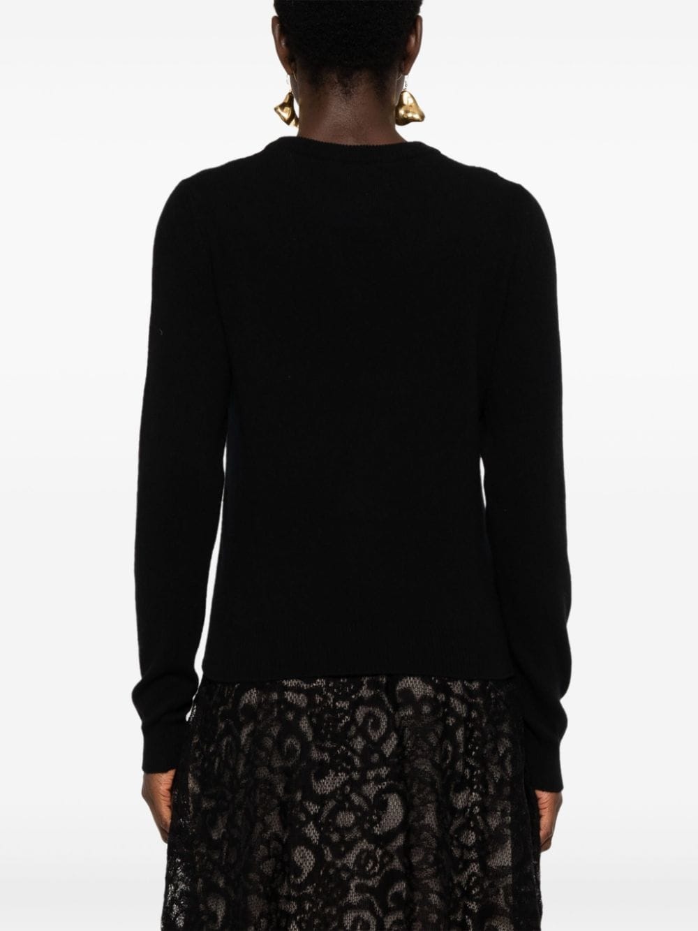 heart-motif sweater - 4