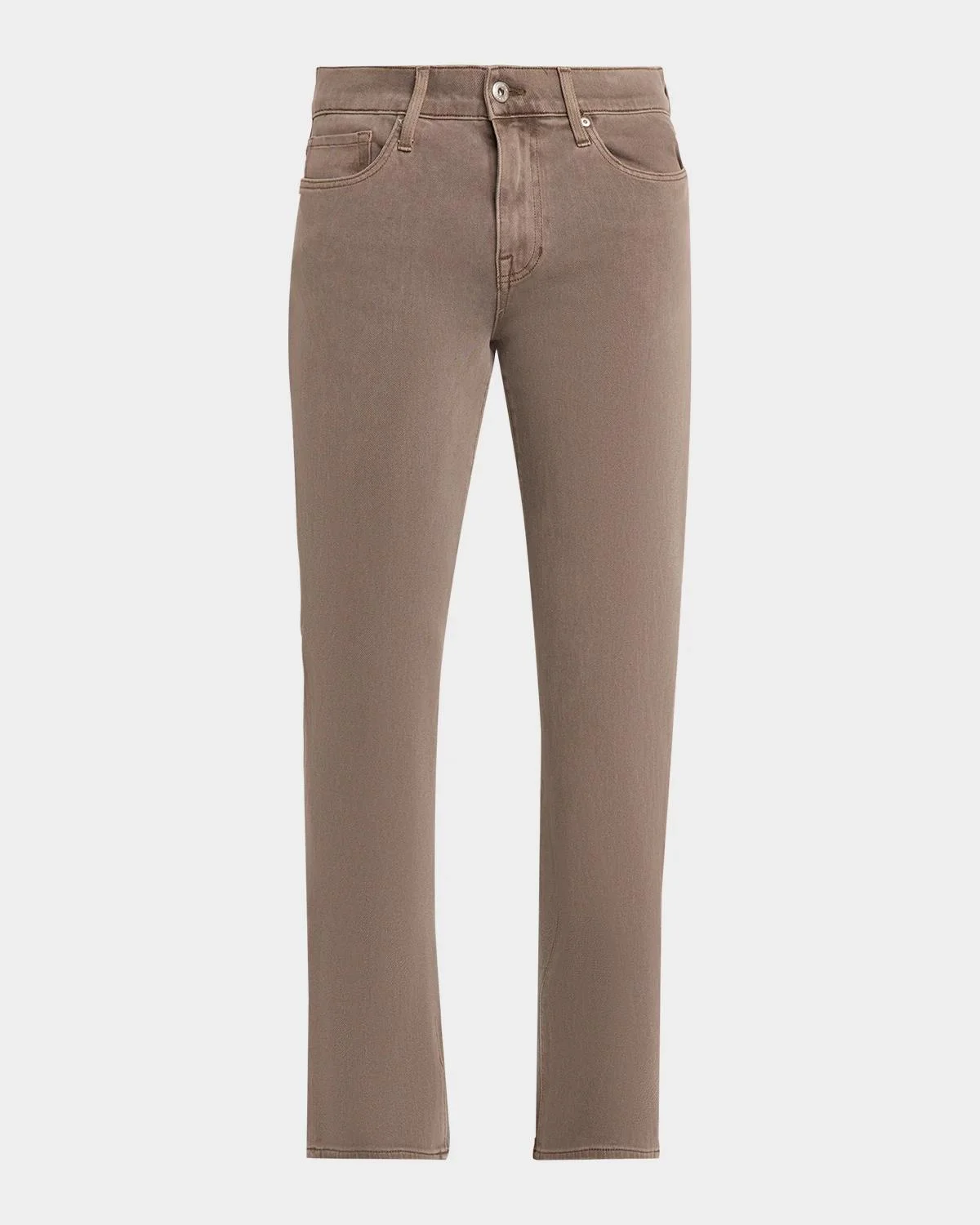 Men's The Brixton Washed Slim Five-Pocket Pants - 1