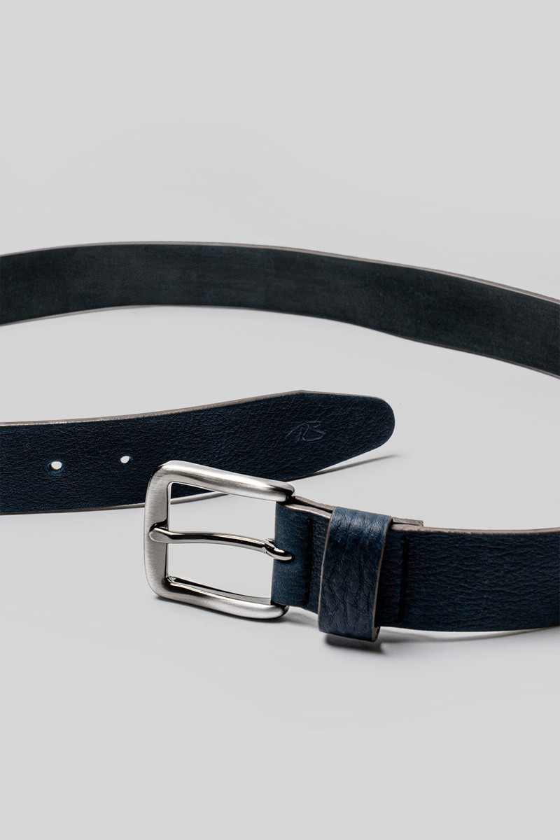ROBERT BARAKETT Whitehorse Leather Belt outlook