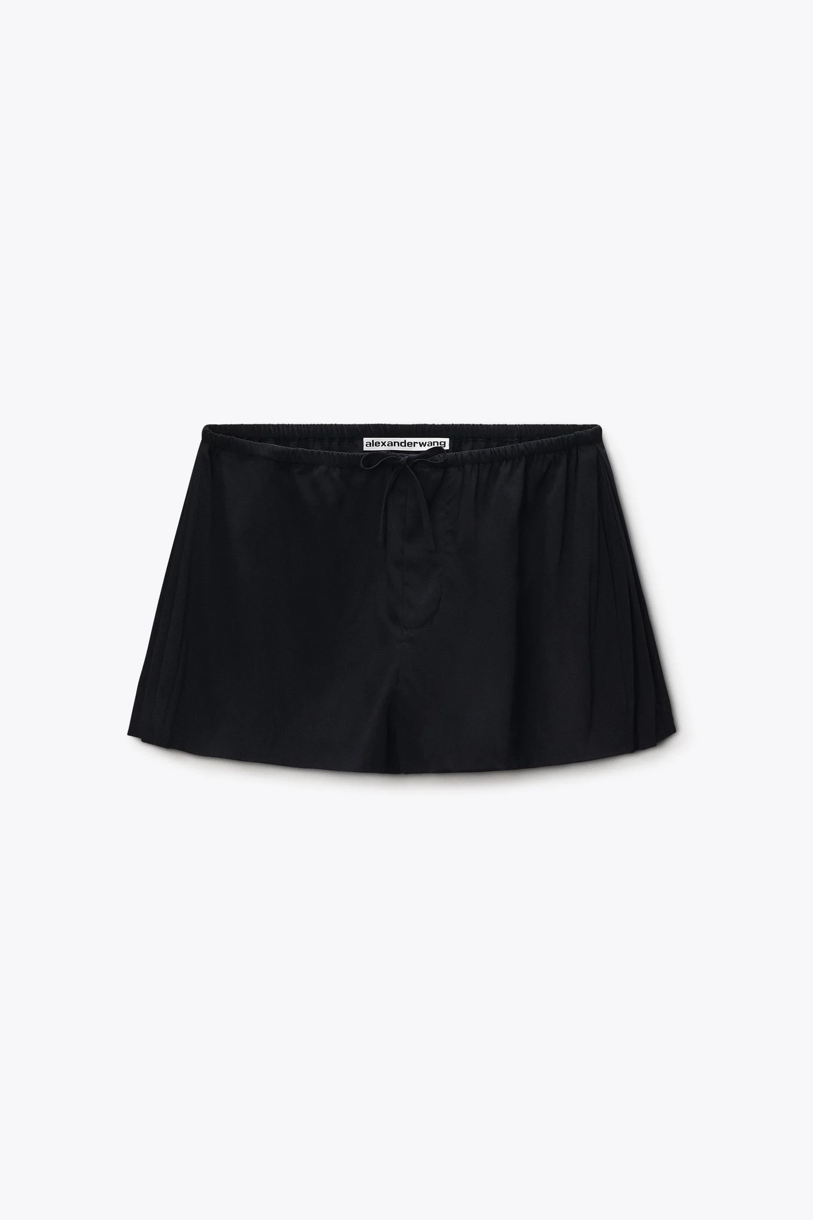 mid-rise pleated short - 1