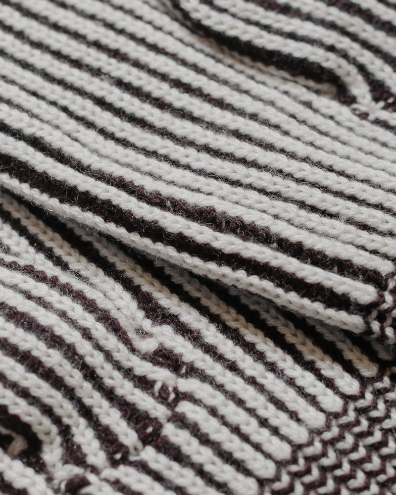 BEAMS PLUS Cashmere Rib Mitten Light Brown outlook