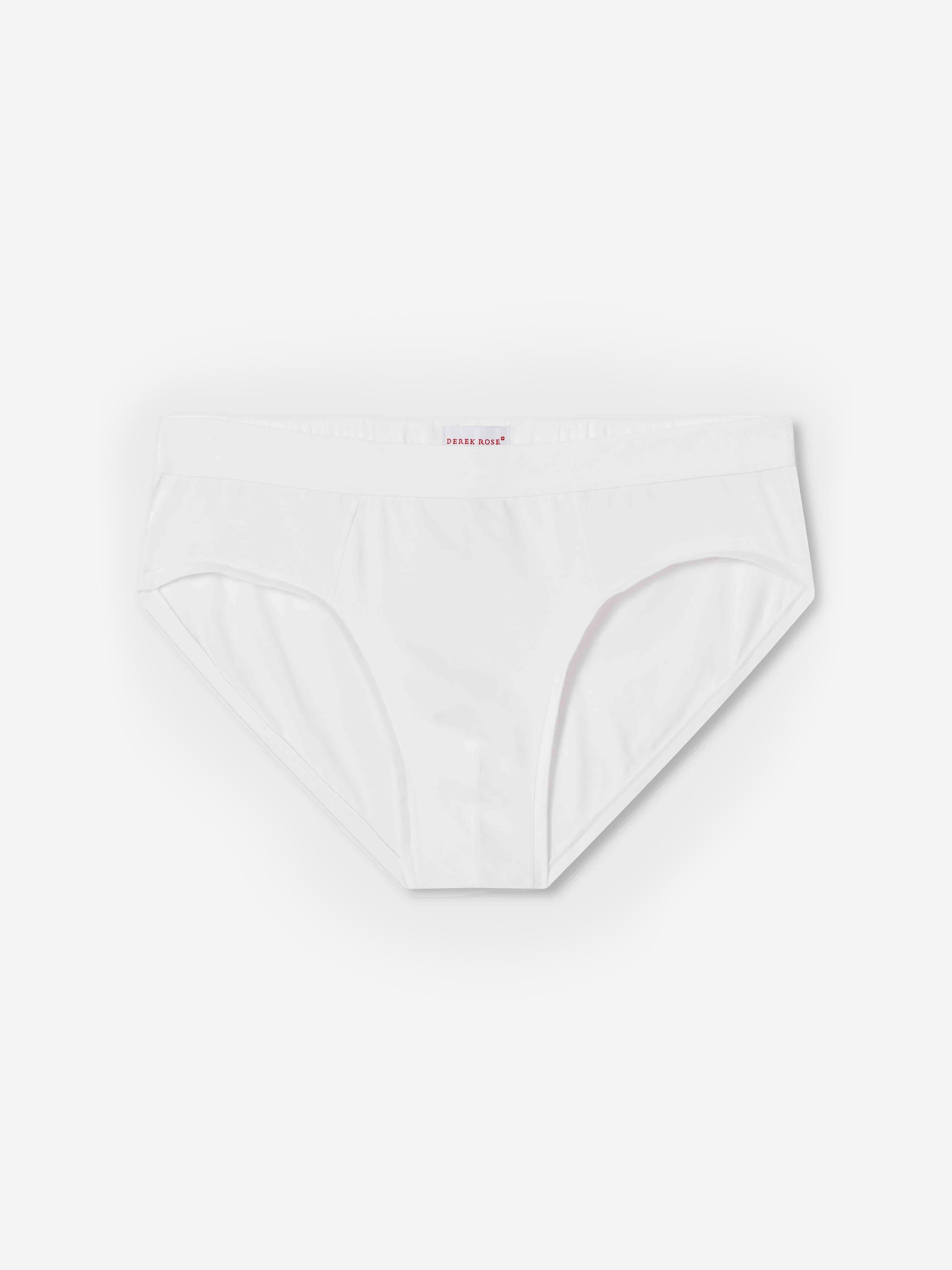 Men's Briefs Jack Pima Cotton Stretch White - 2