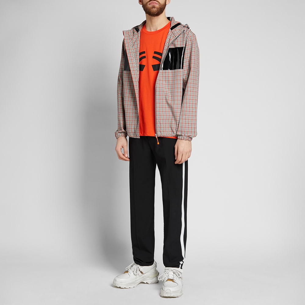 Helmut Lang Logo Checked Windbreaker Jacket - 8