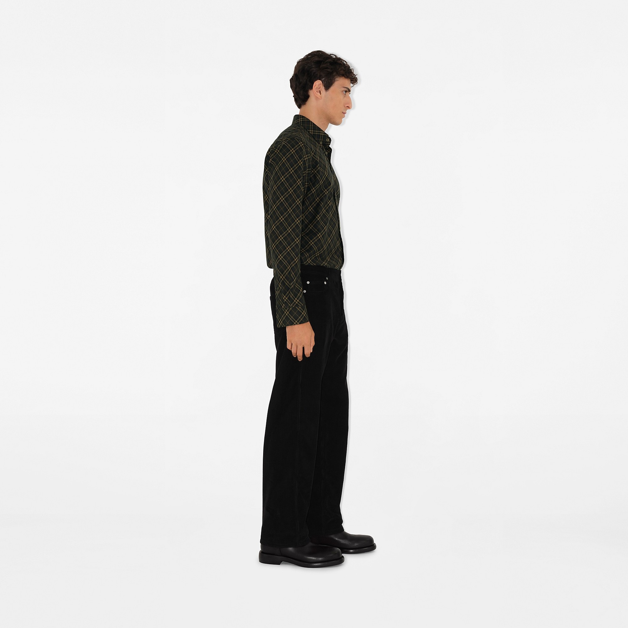 Check Cotton Shirt - 3
