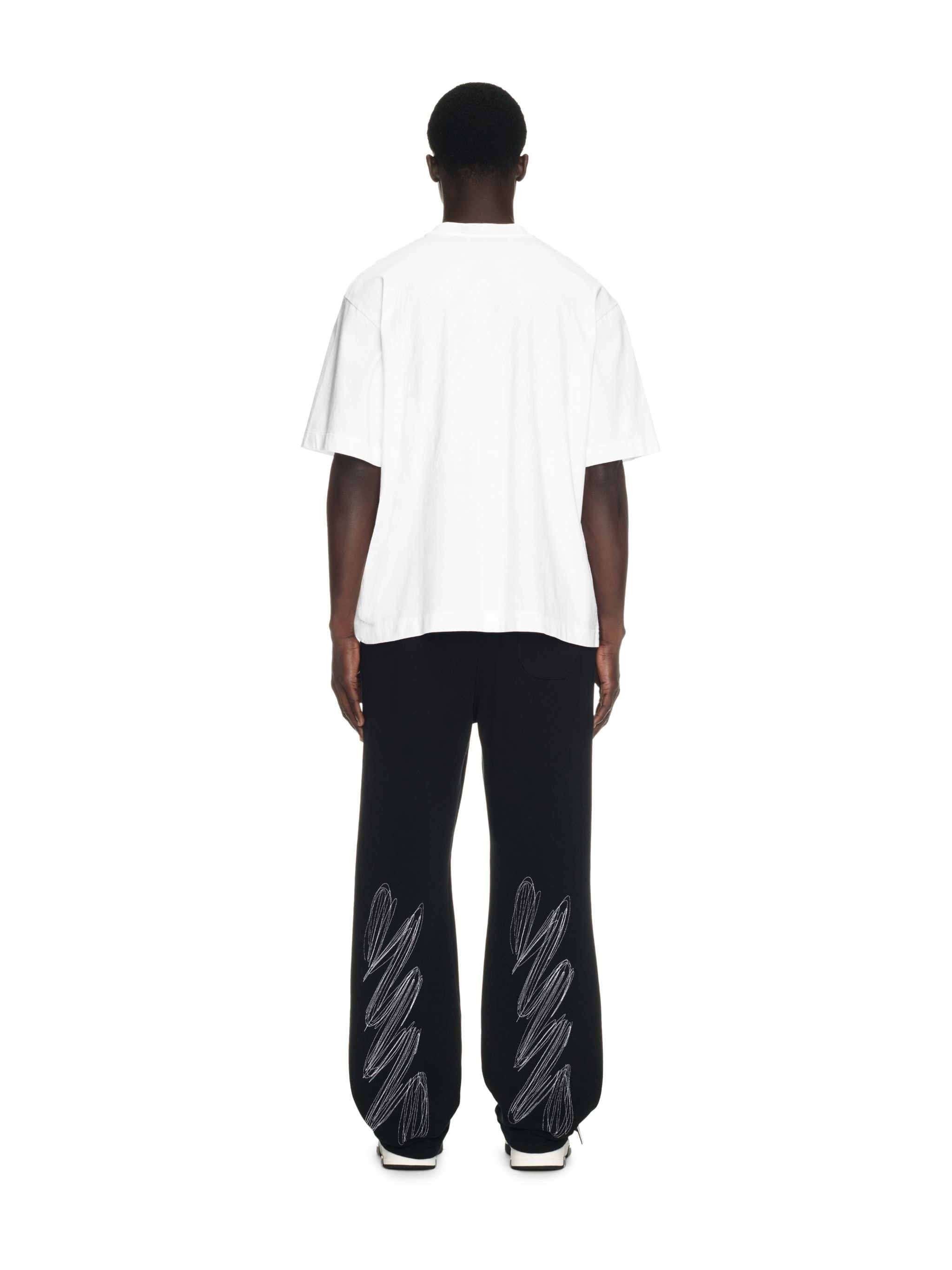 White/black Off Stamp Skate S/s Tee - 4