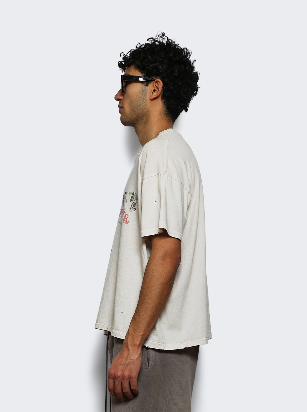 Straight Time Tee Cream - 3