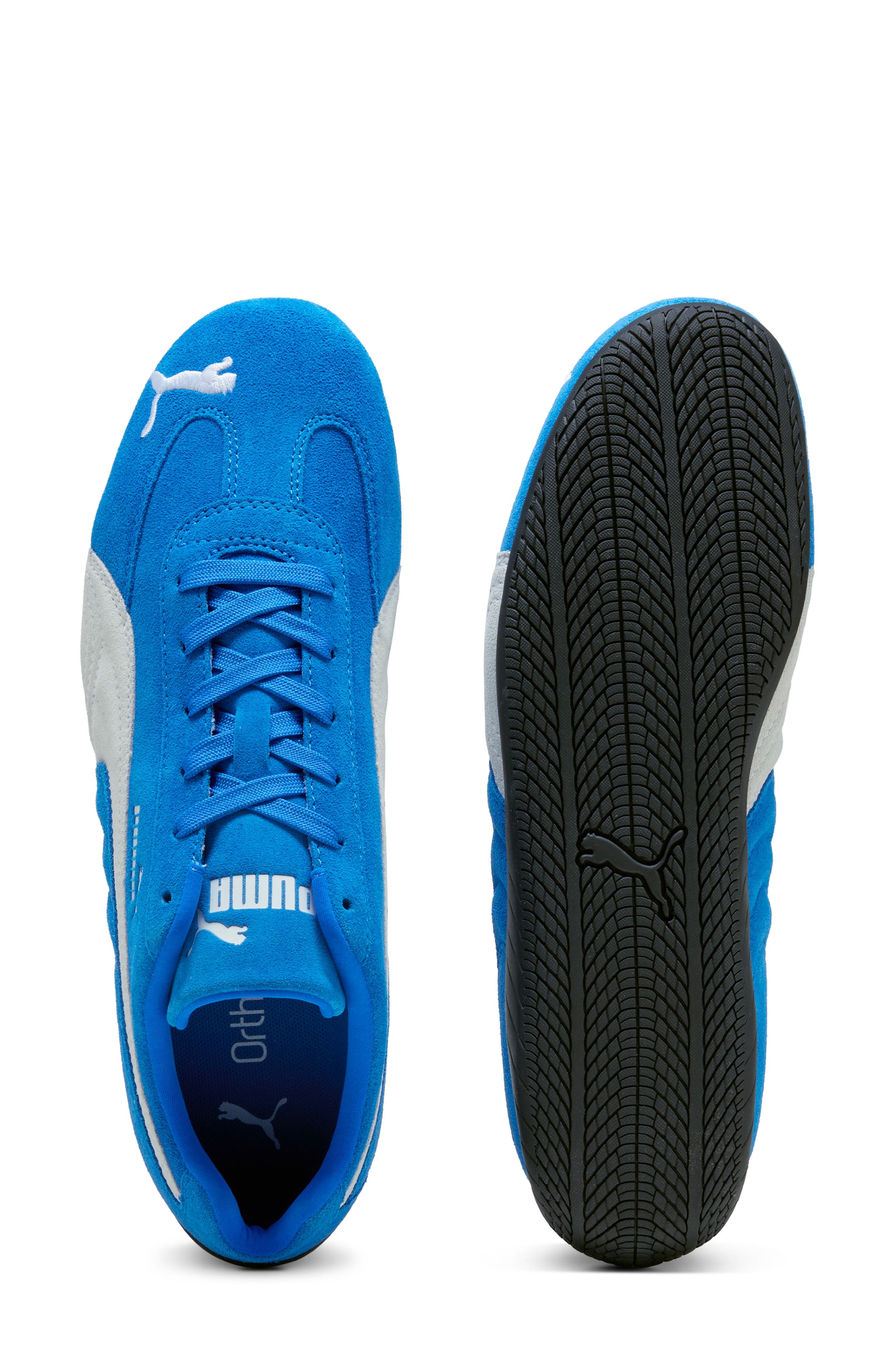 PUMA Speedcat OG Sneaker in Puma Team Royal-Puma White at Nordstrom - 4