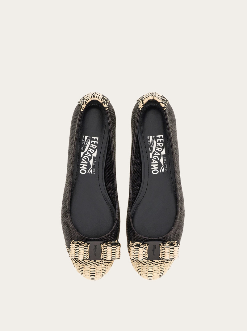 Raffia Varina ballet flat 2