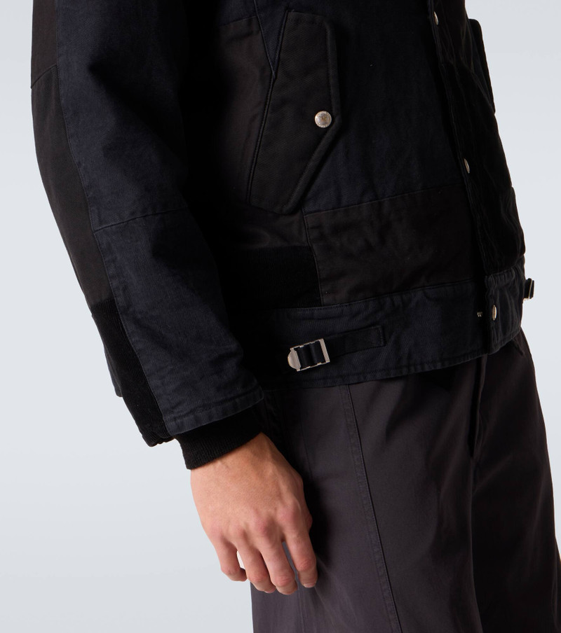 Paneled cotton Oxford jacket 6