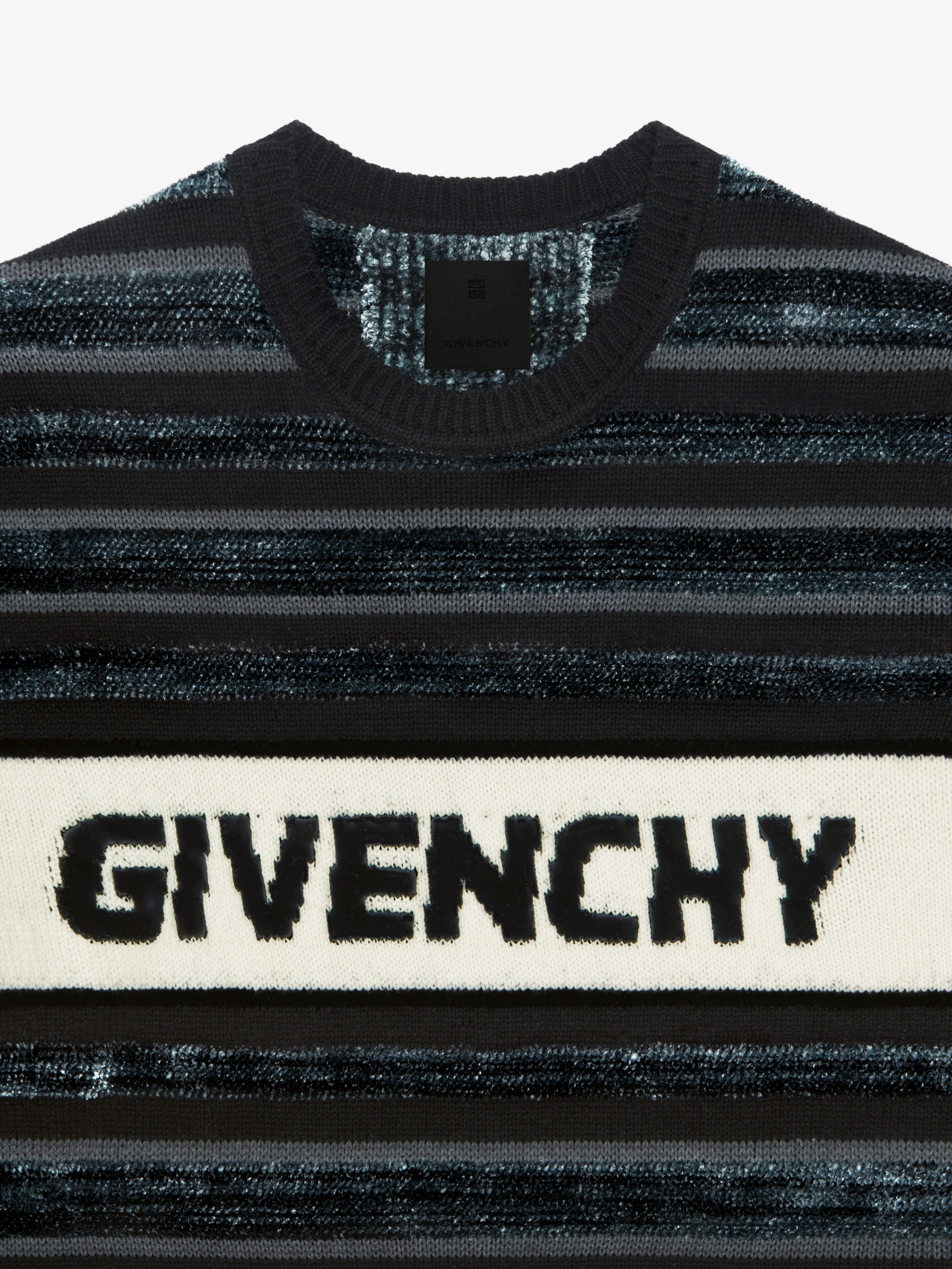 GIVENCHY SWEATER IN WOOL WITH STRIPES - 5