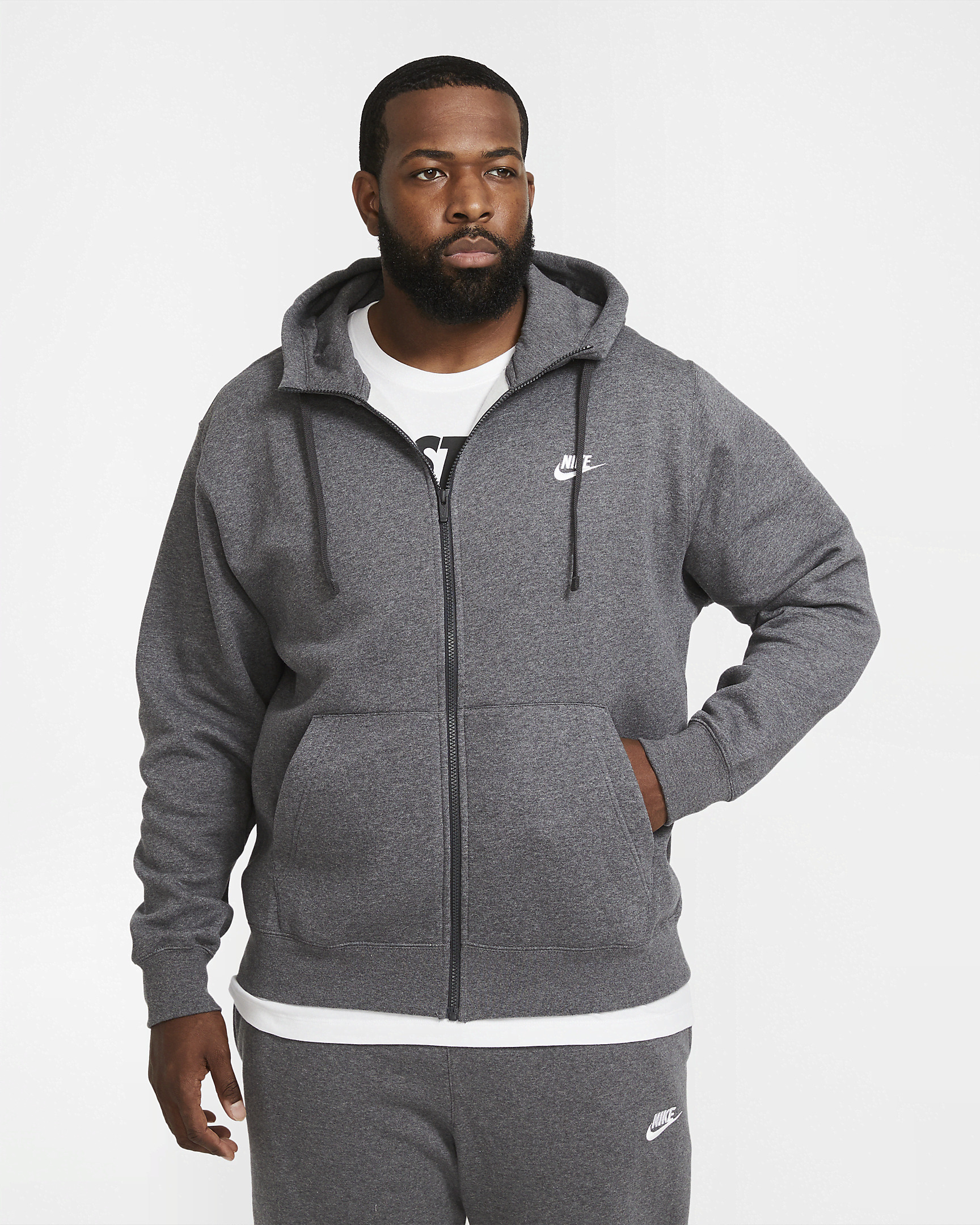 Nike Sportswear Club Fleece Men's Full-Zip Hoodie - 7