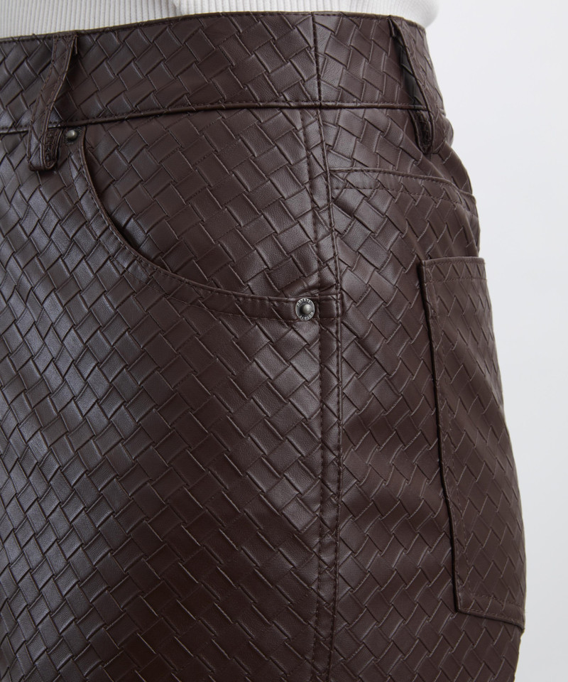 Wide Leg 5 Pocket Trousers 5