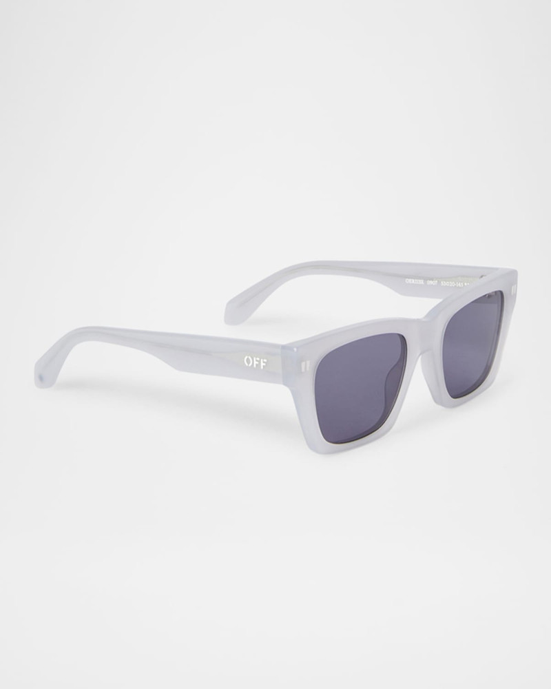 Off-White Men's Valdez Acetate Square Sunglasses outlook