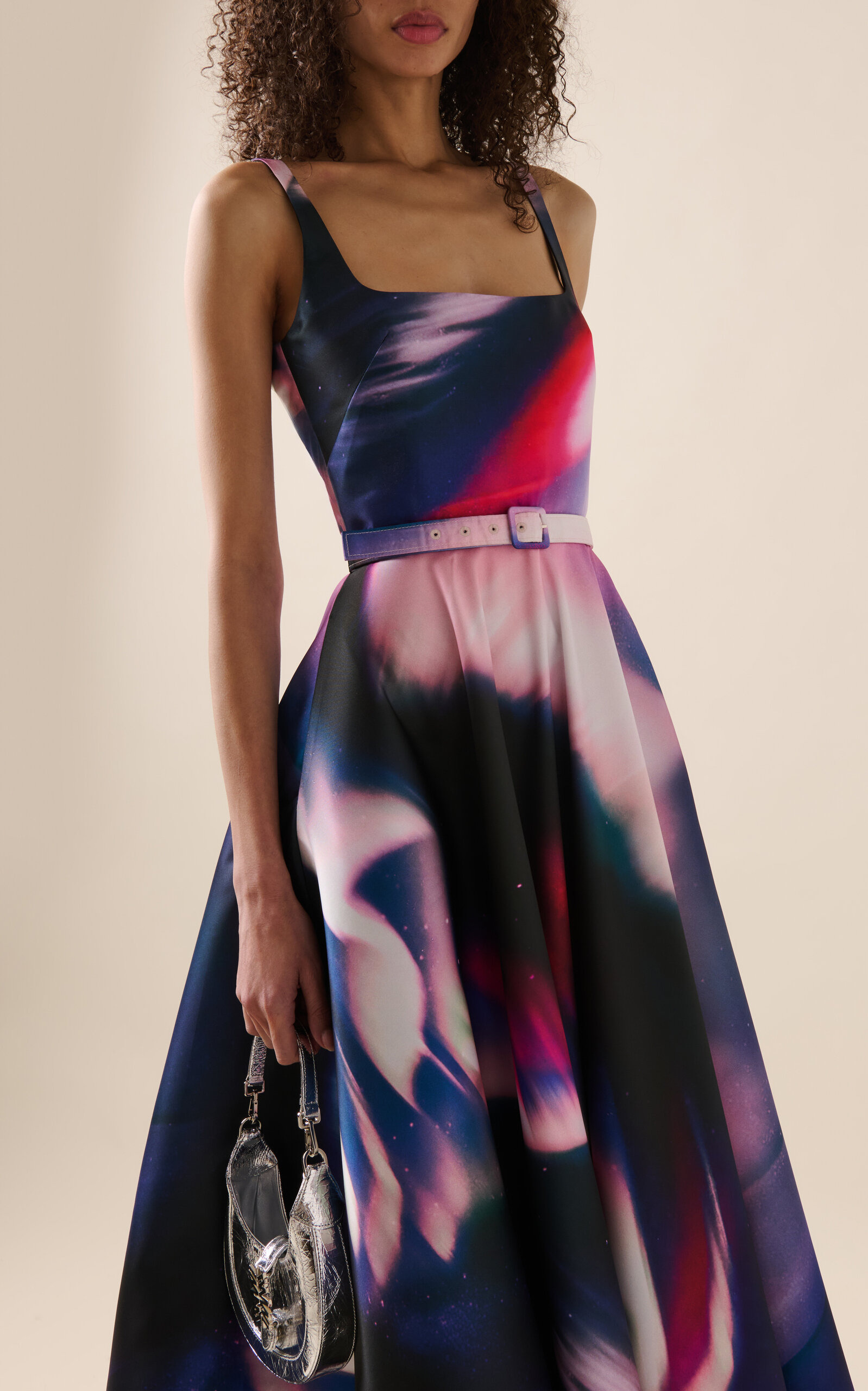 Mikado Aurora-Printed Gown multi - 3