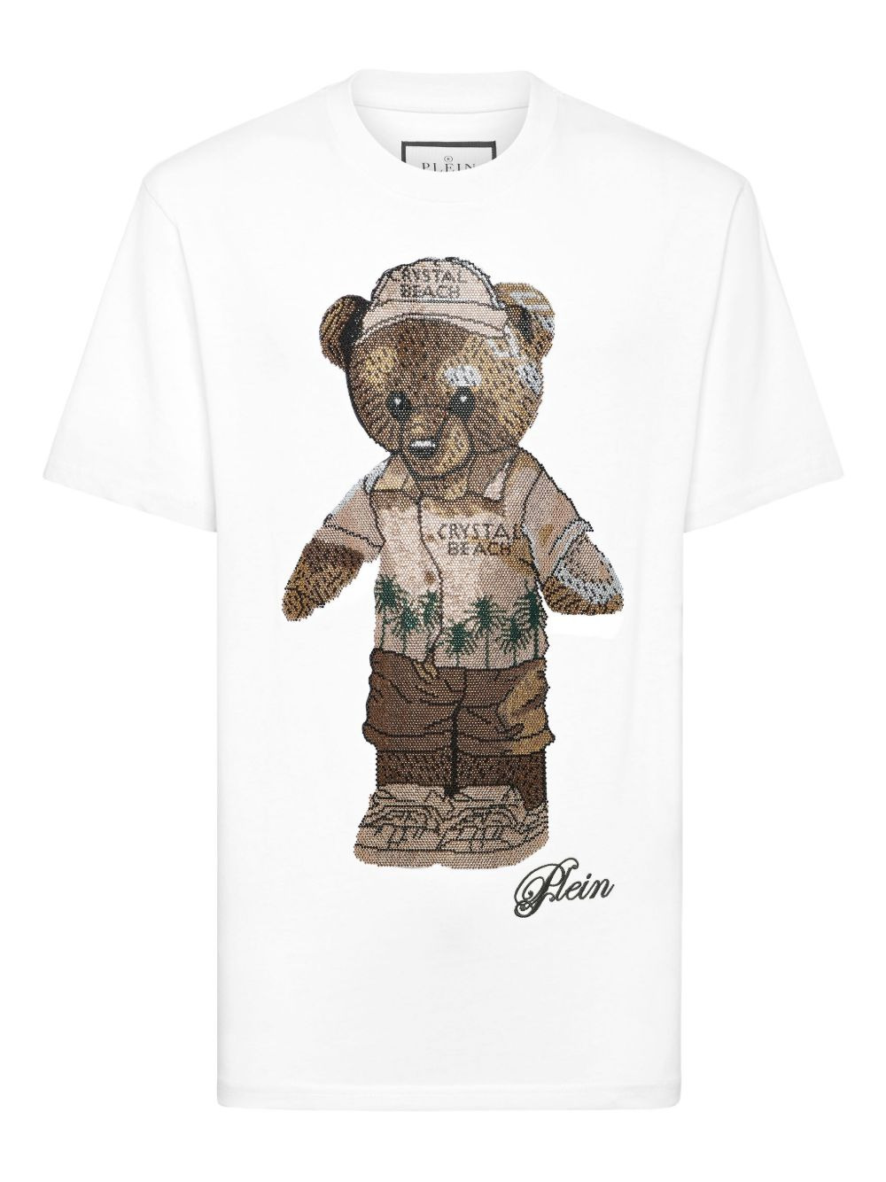 crystal teddy bear T-shirt - 1