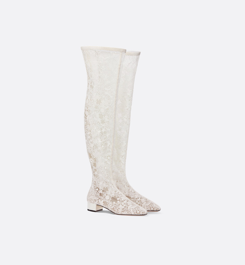 Naughtily-D Heeled Thigh Boot 1