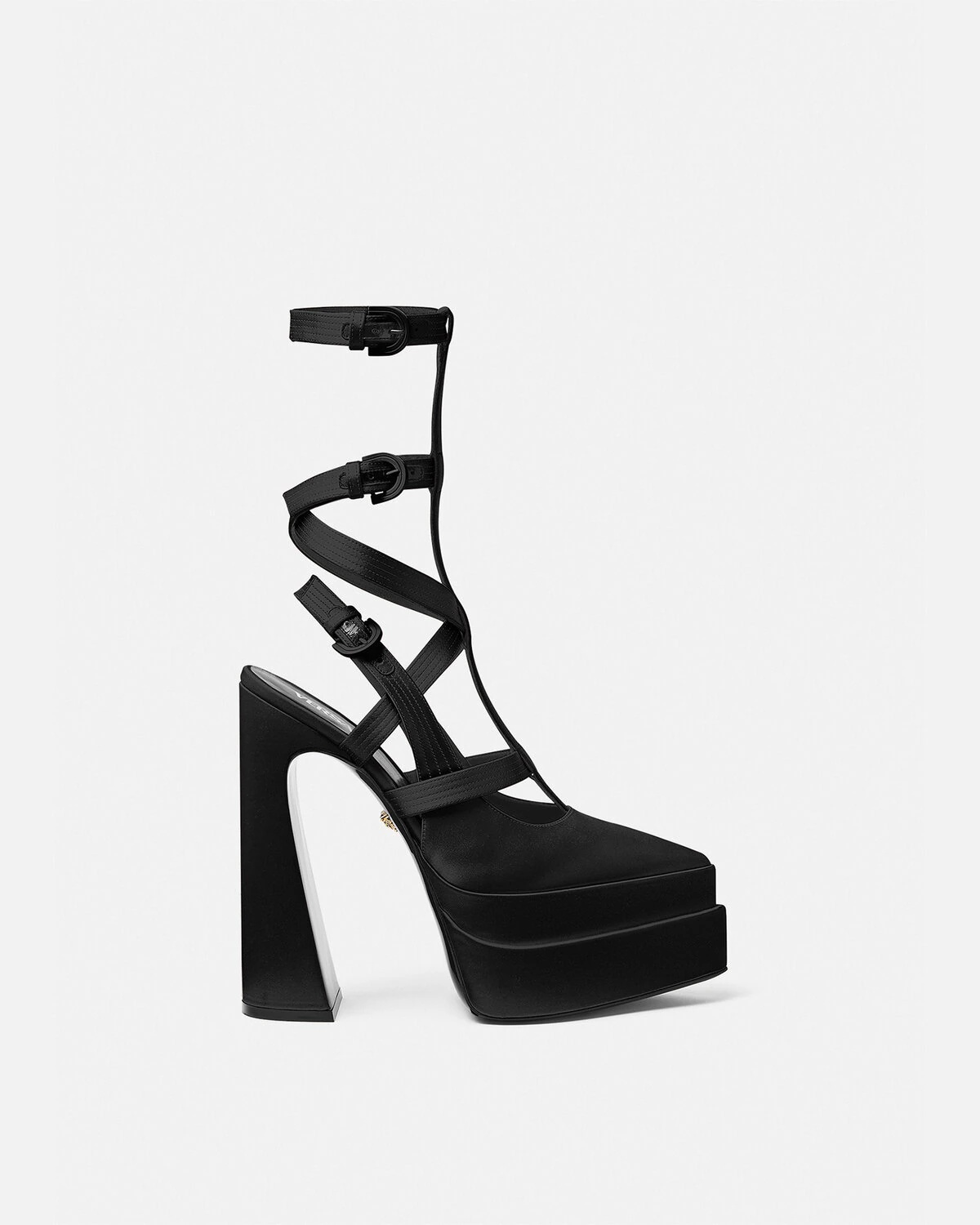 Aevitas Pointy Cage Platform Pumps - 1