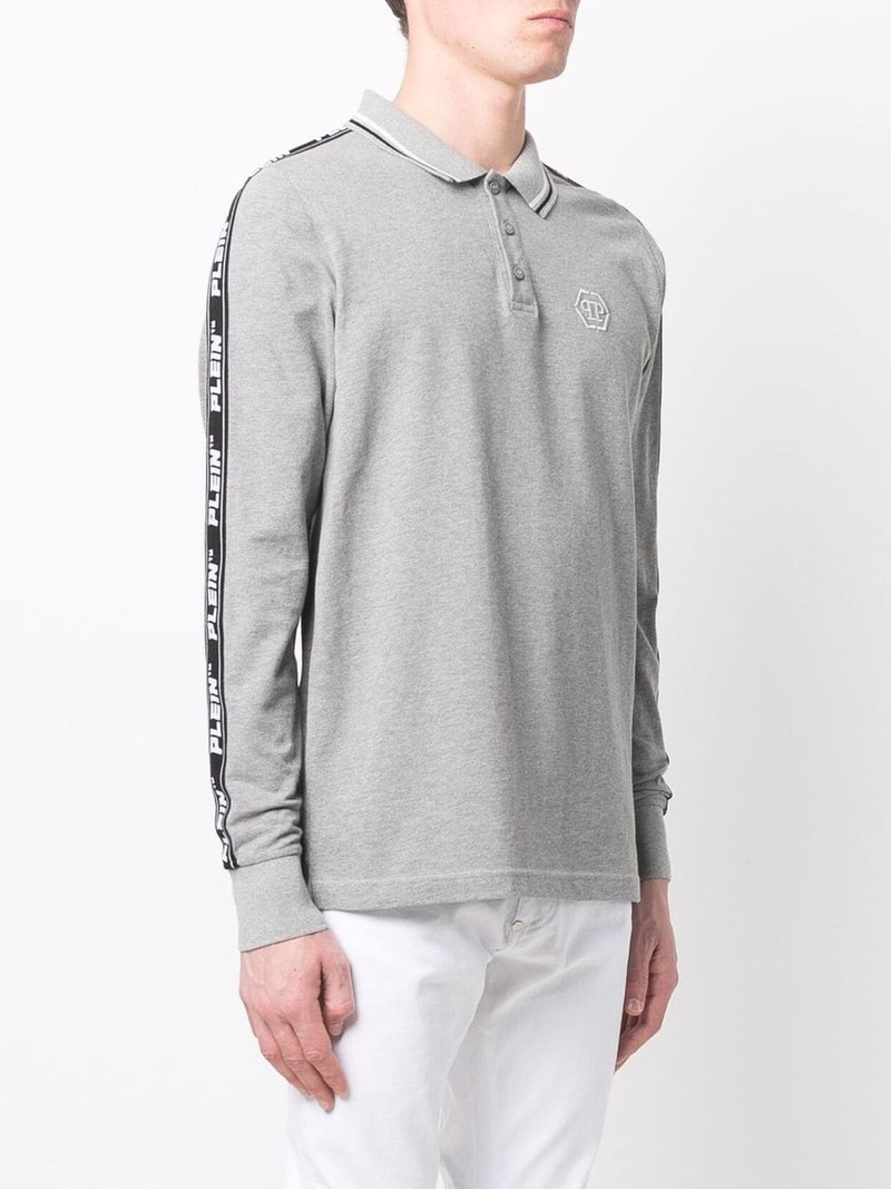 logo embroidered polo shirt 3