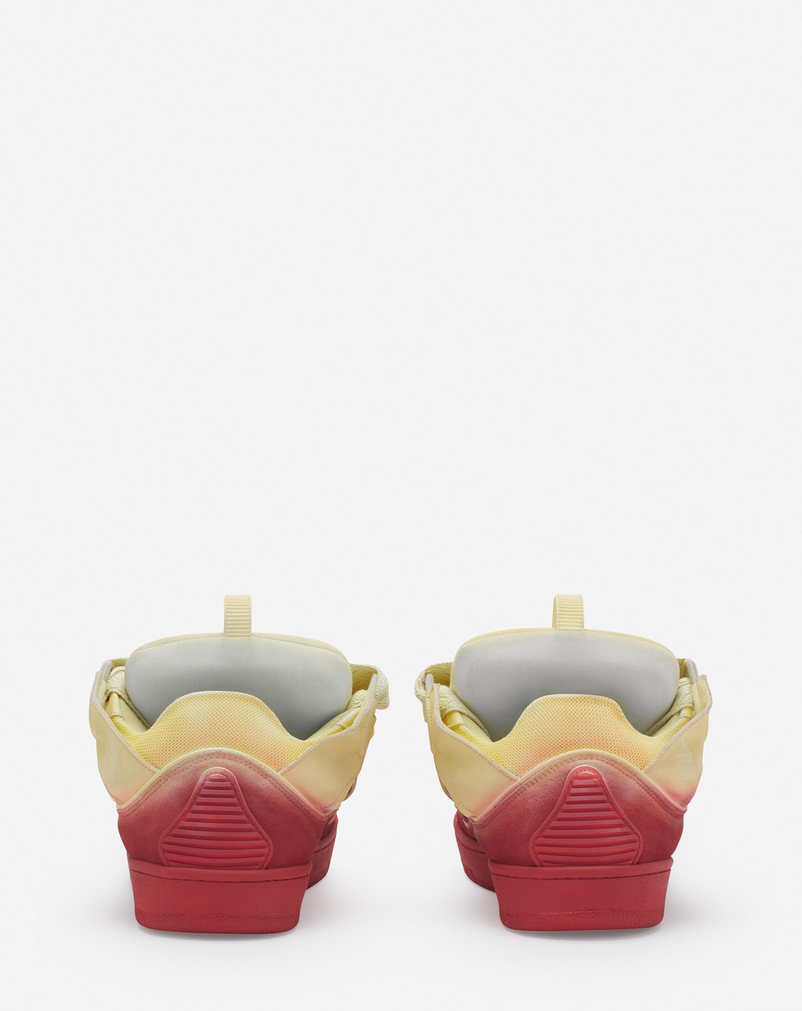 LEATHER CURB SNEAKERS - 4