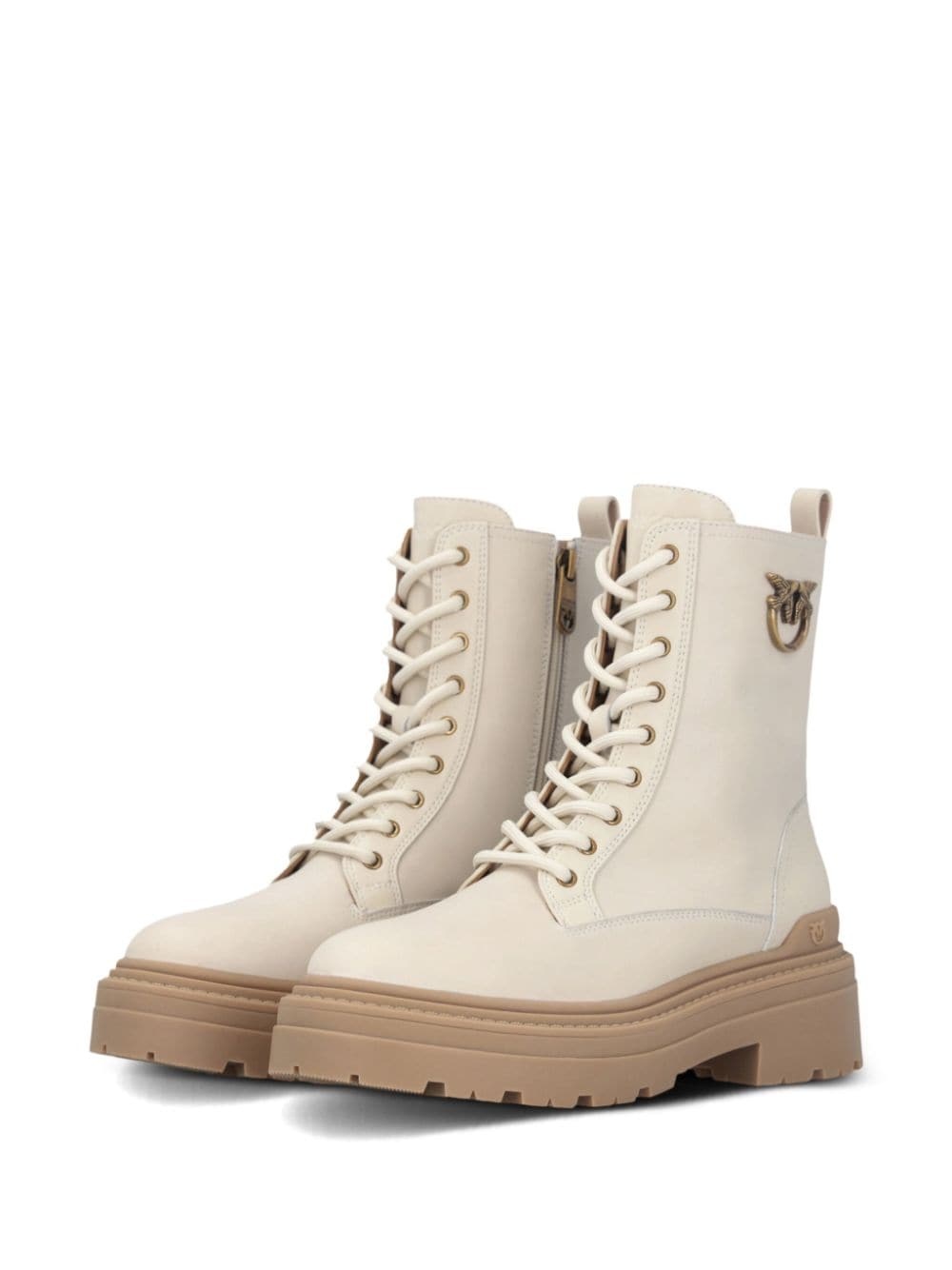 Mia leather combat boots - 4