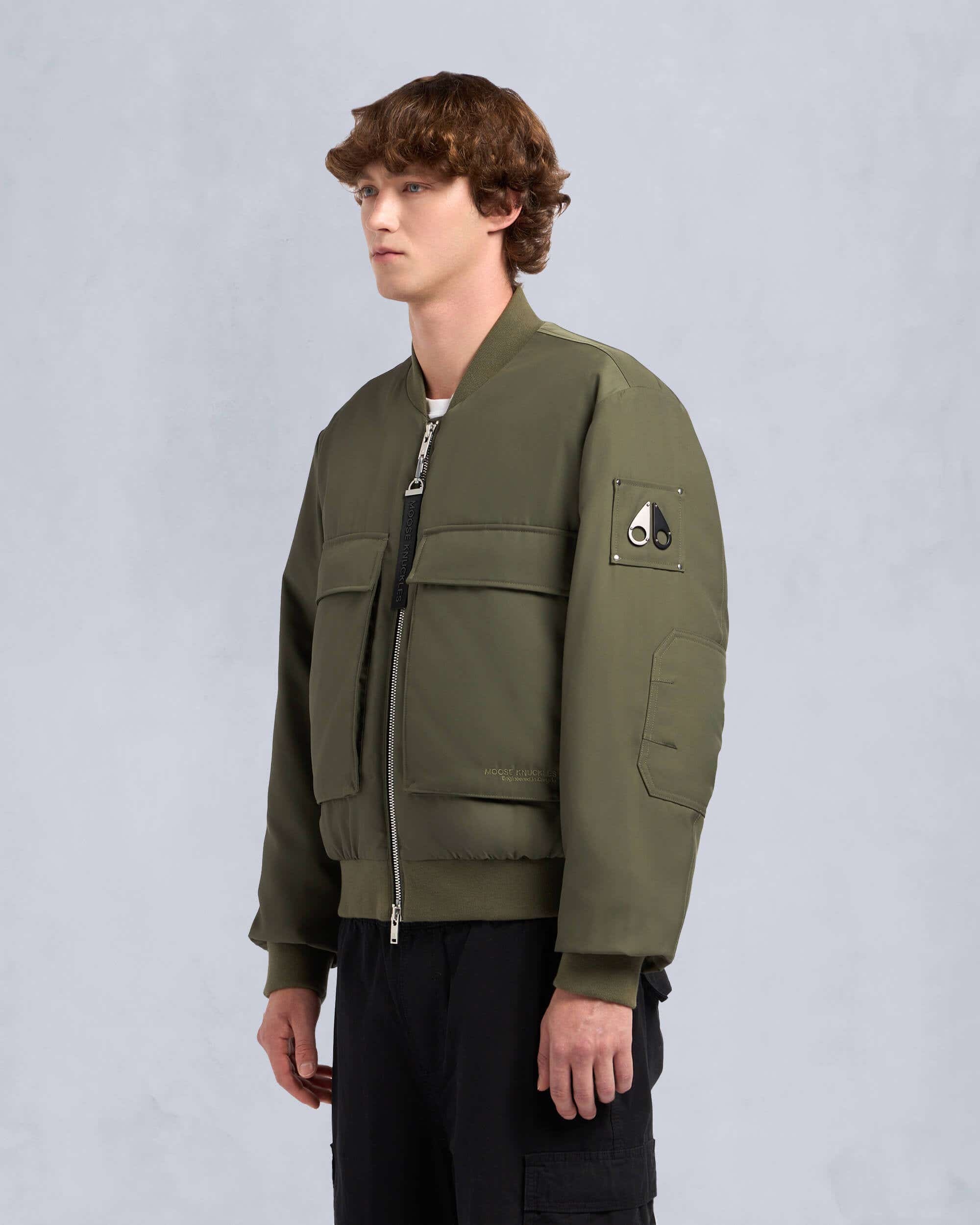 ALDER TWILL BOMBER JACKET - 3