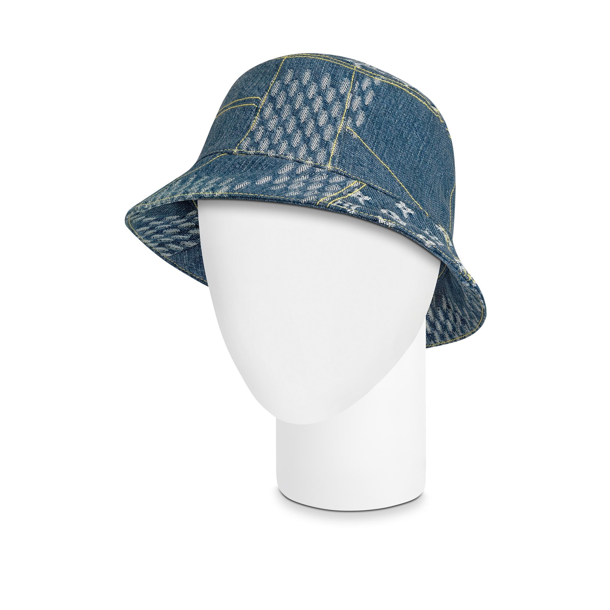 DAMIER GIANT WAVE MONOGRAM SUN HAT - 2