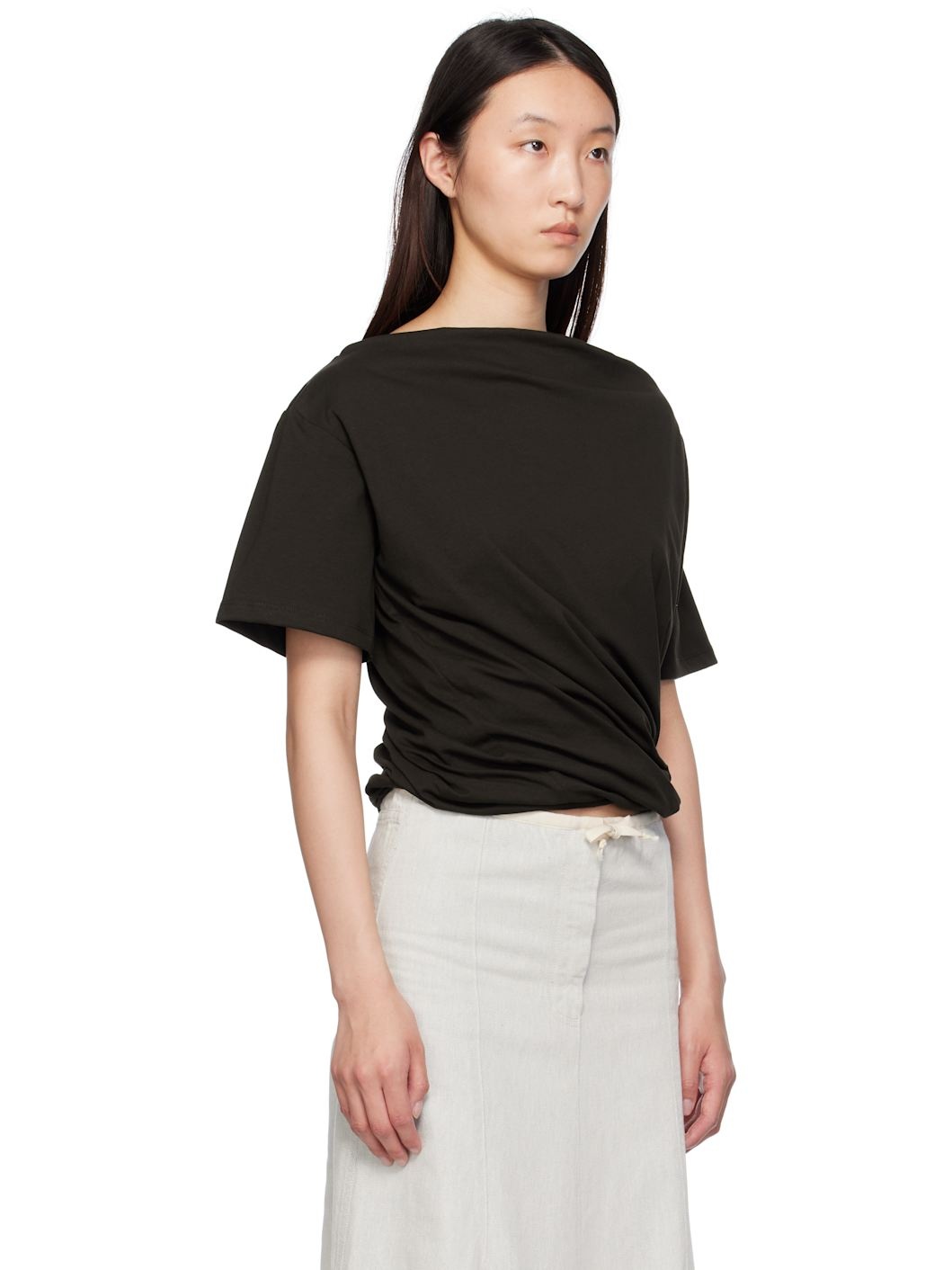Brown Turn T-shirt - 2