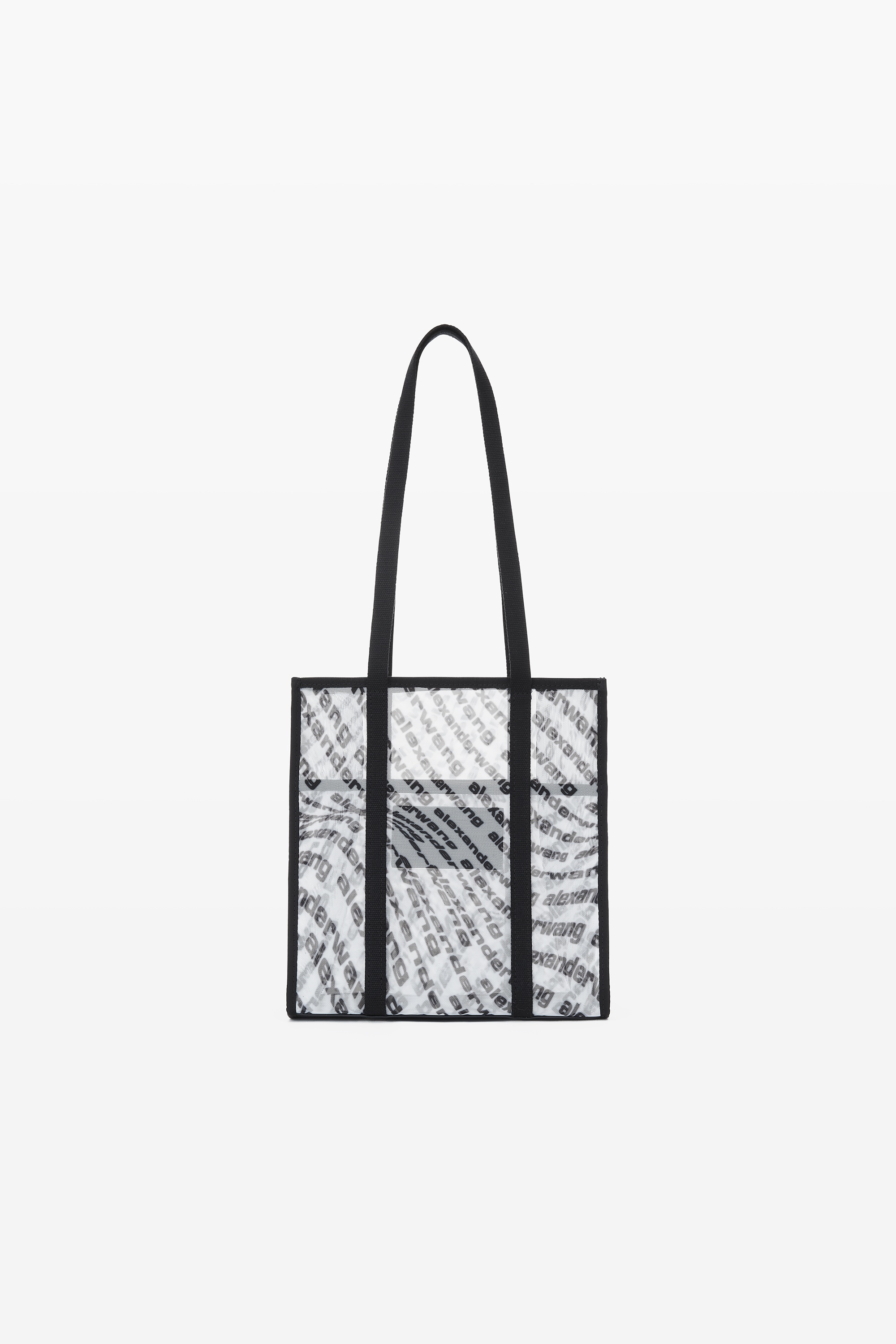 THE FREEZE SMALL TOTE IN LOGO MESH - 6