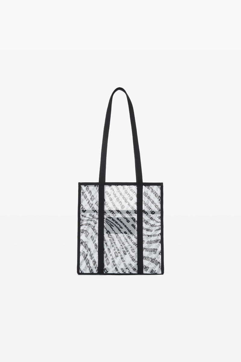 THE FREEZE SMALL TOTE IN LOGO MESH 6