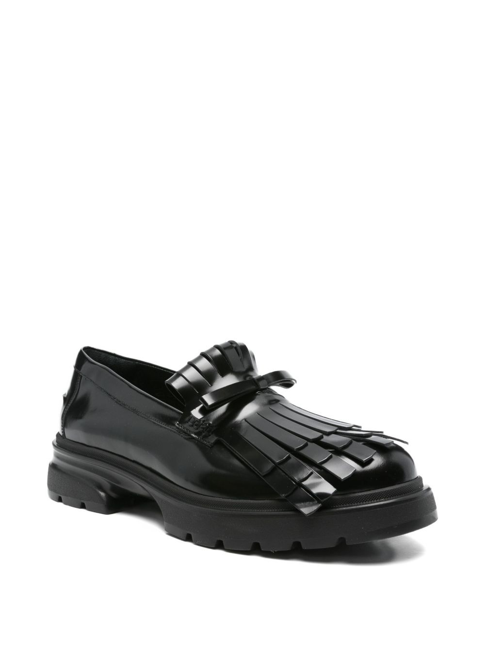 Low Tracker Fringe leather loafers - 2