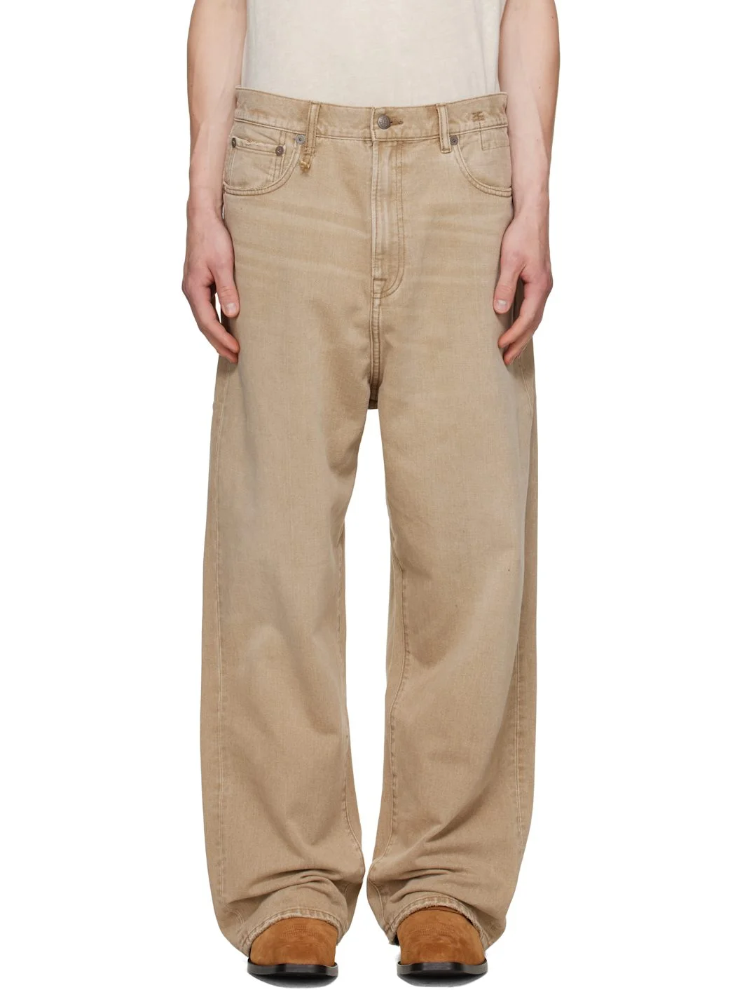Beige Venti Jeans - 1