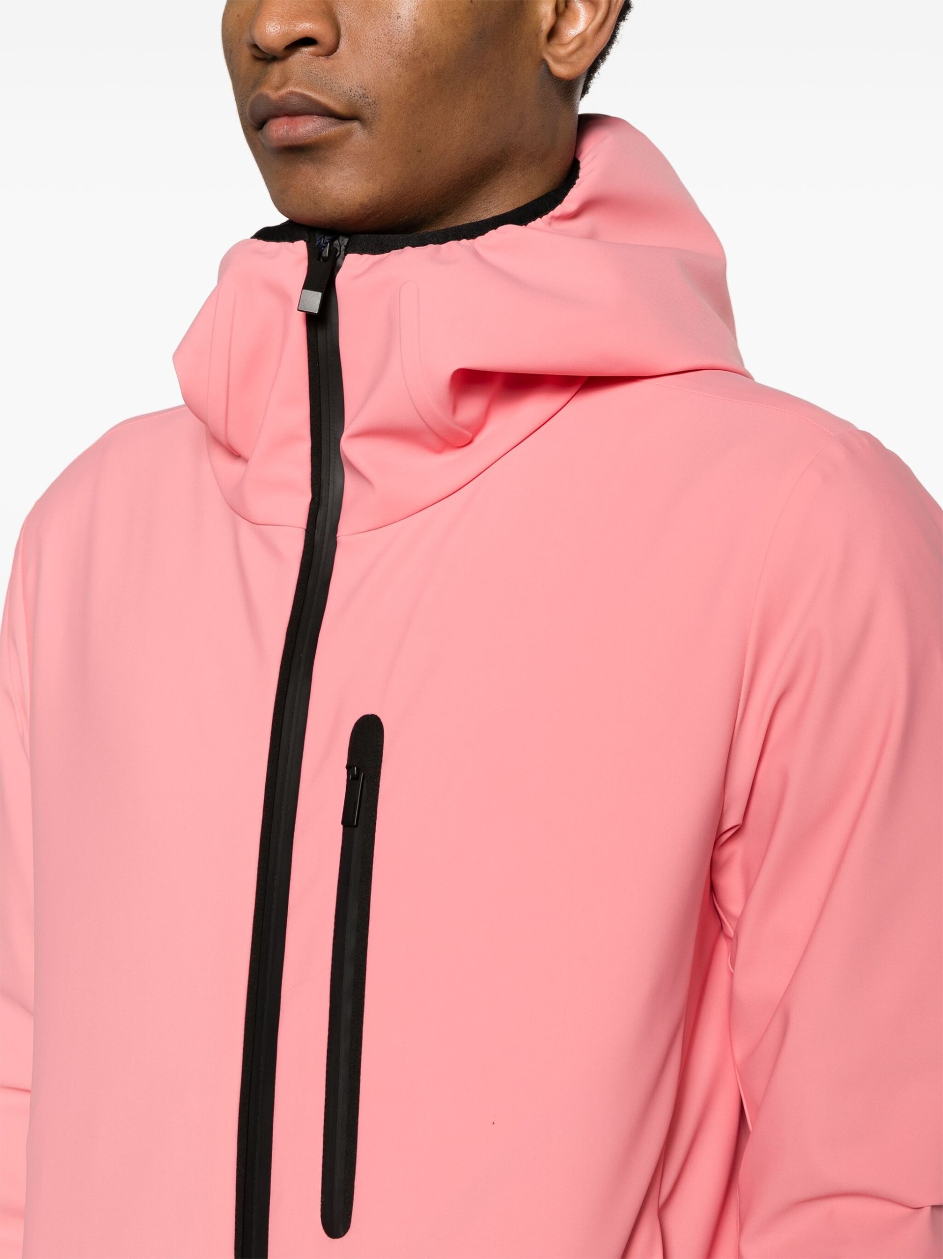 Pink Lausfer Short Down Jacket - 5