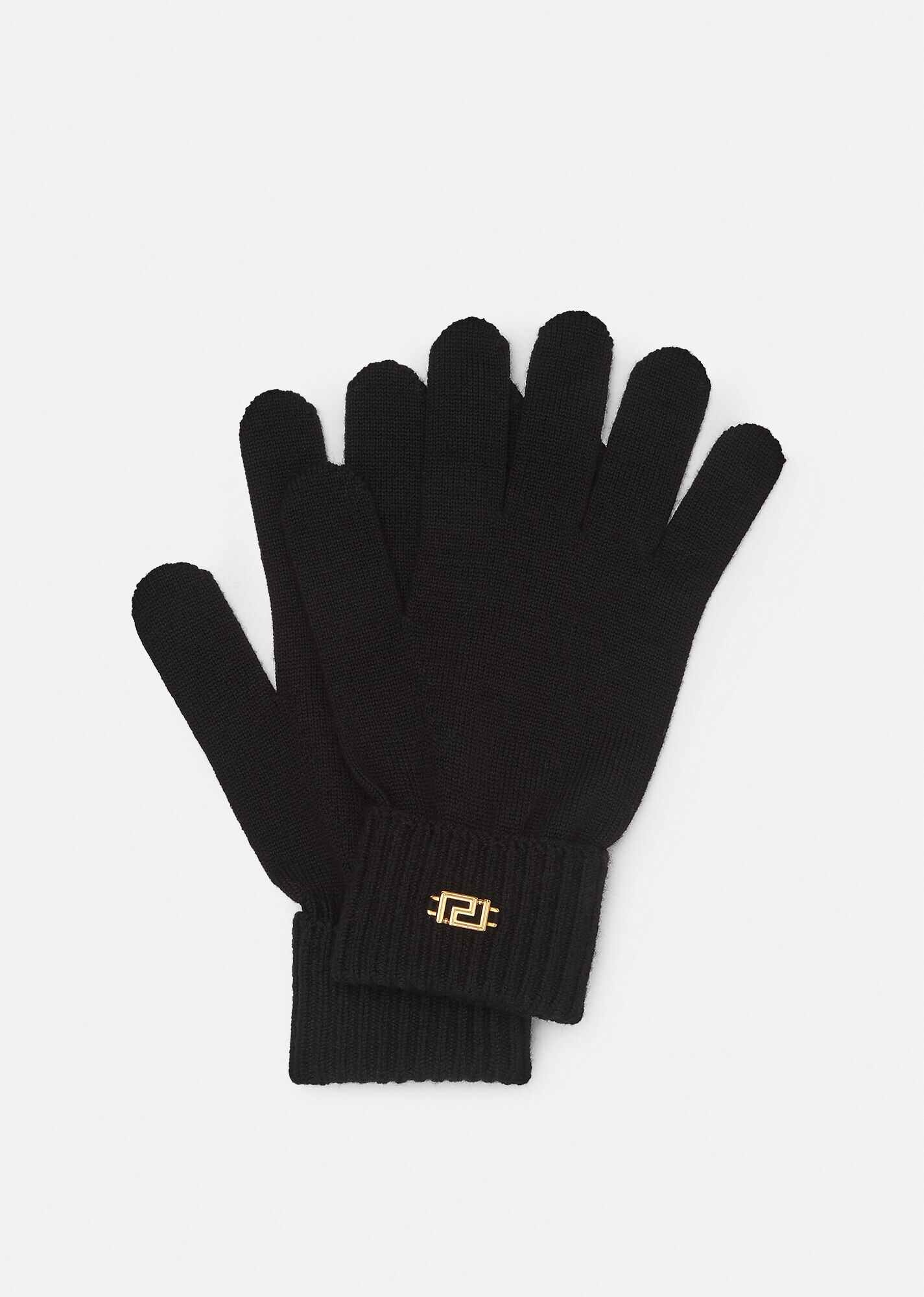 Greca Knit Gloves - 1