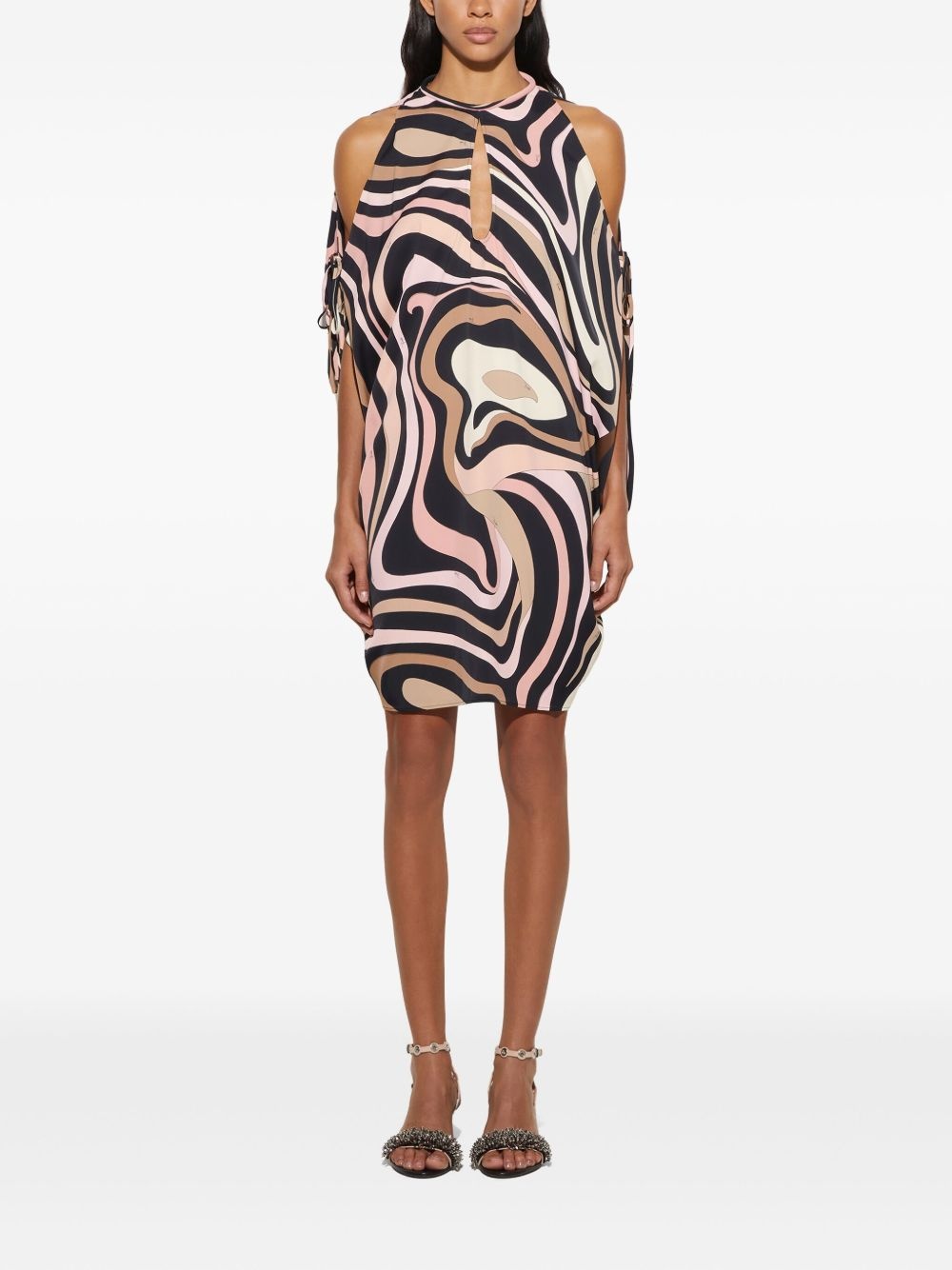 marmo-print dress - 2