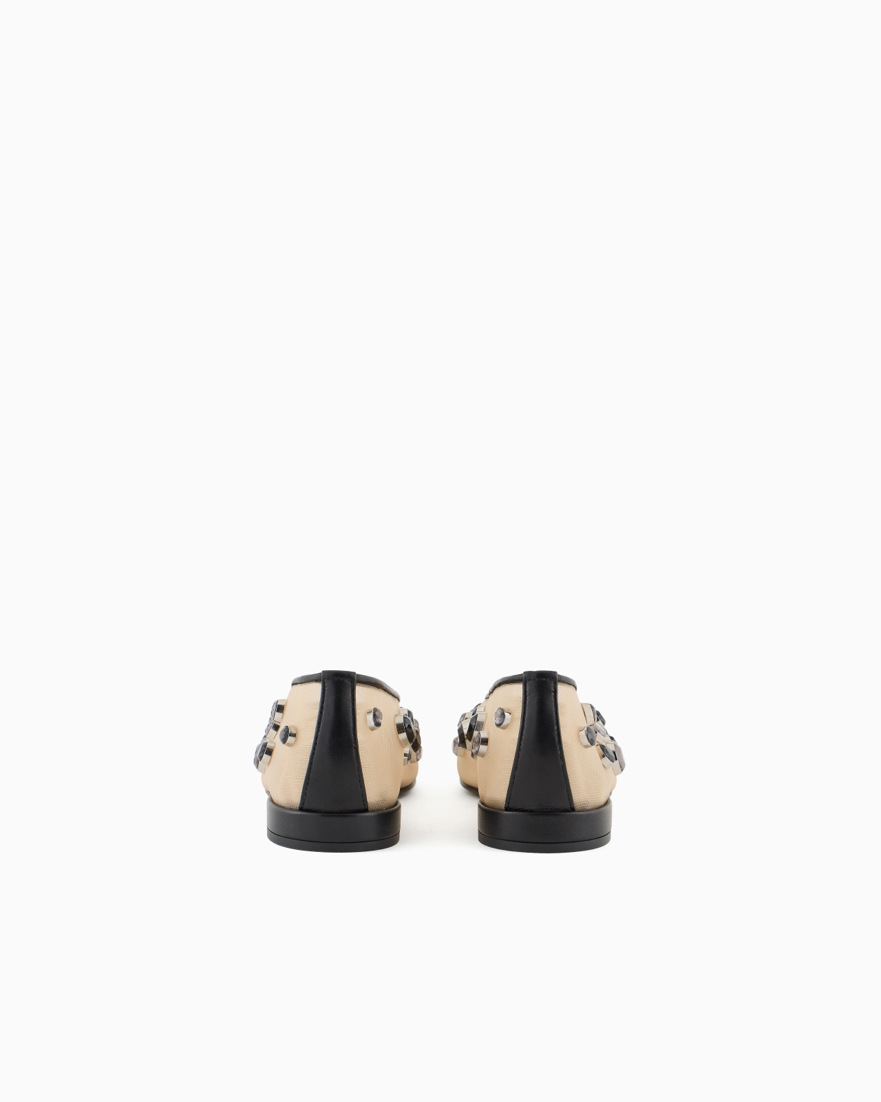 GIORGIO ARMANI X 10 CORSO COMO BALLERINAS IN MESH AND RHINESTONES BEZELS - 4