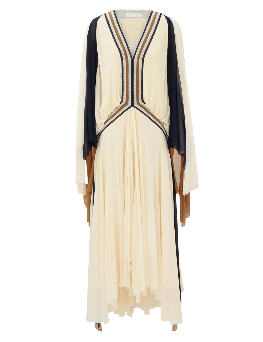CLASH SPLICED MAXI DRESS - 1