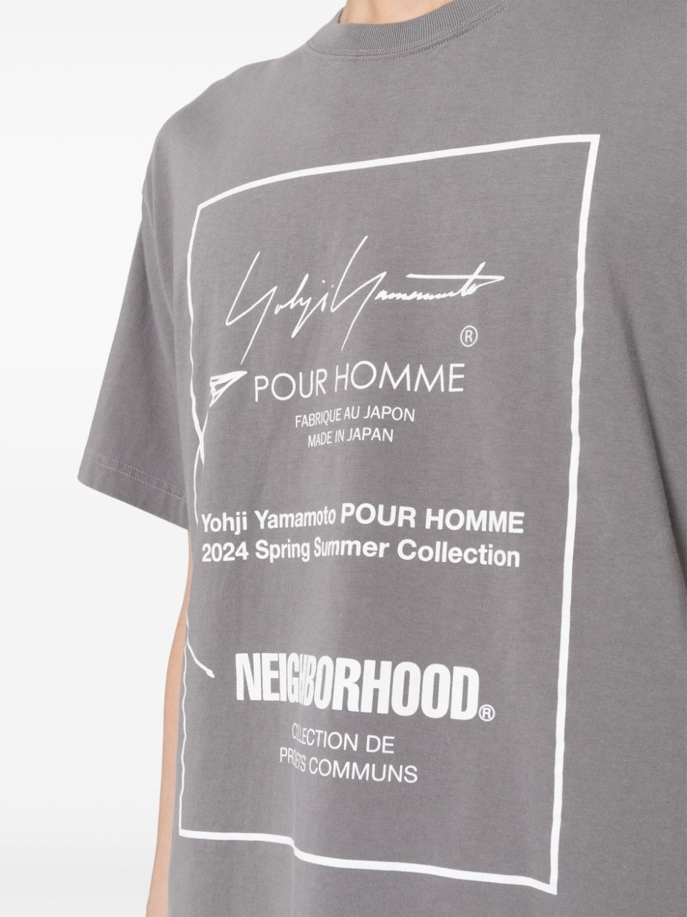 x NEIGHBORHOOD logo-print cotton T-shirt - 5