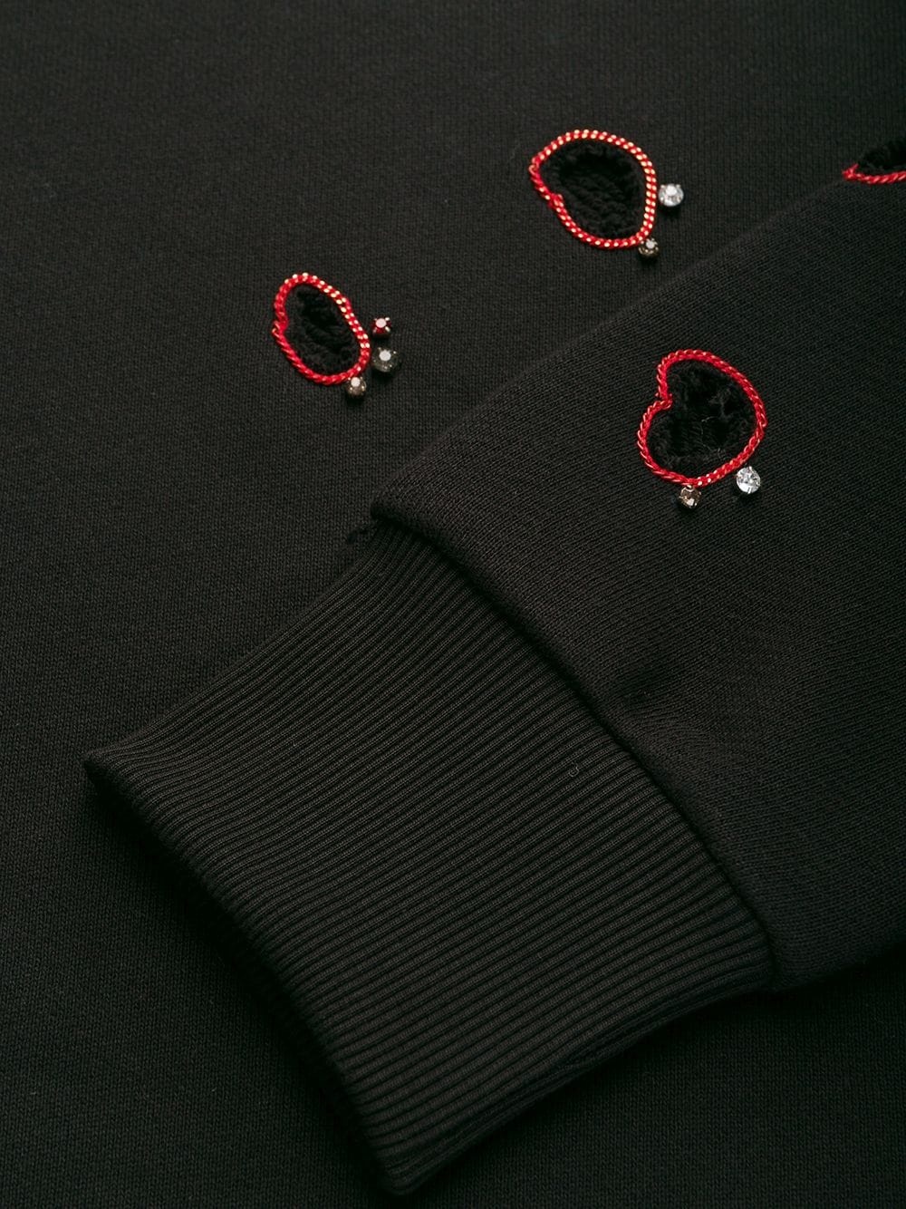 chain-embellished sweatshirt - 7