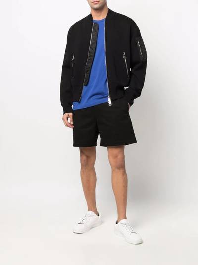 Neil Barrett rear zipped pocket shorts outlook