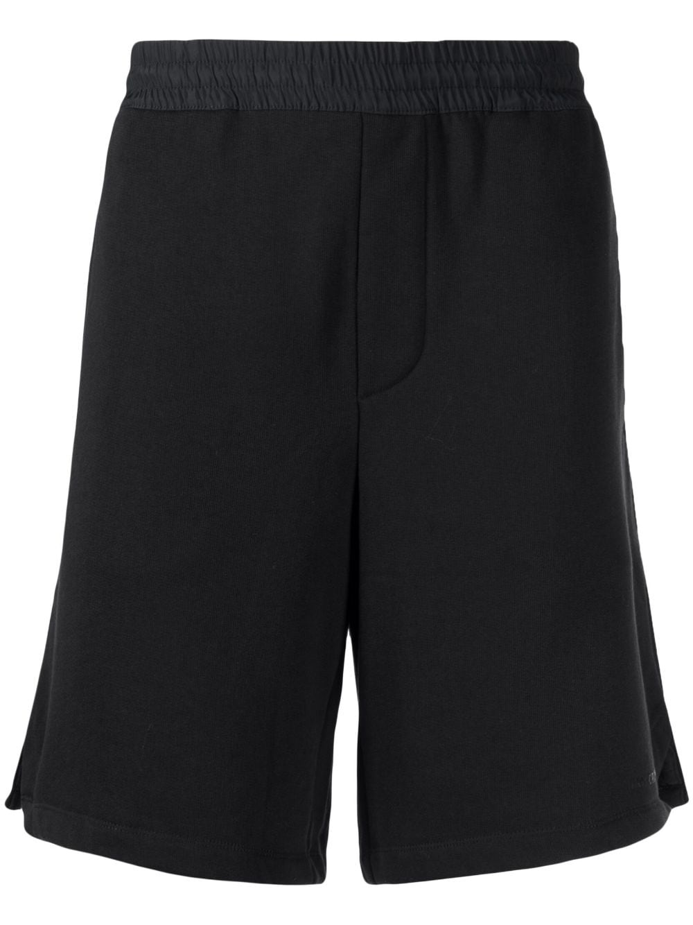 elasticated-waist bermuda shorts - 1