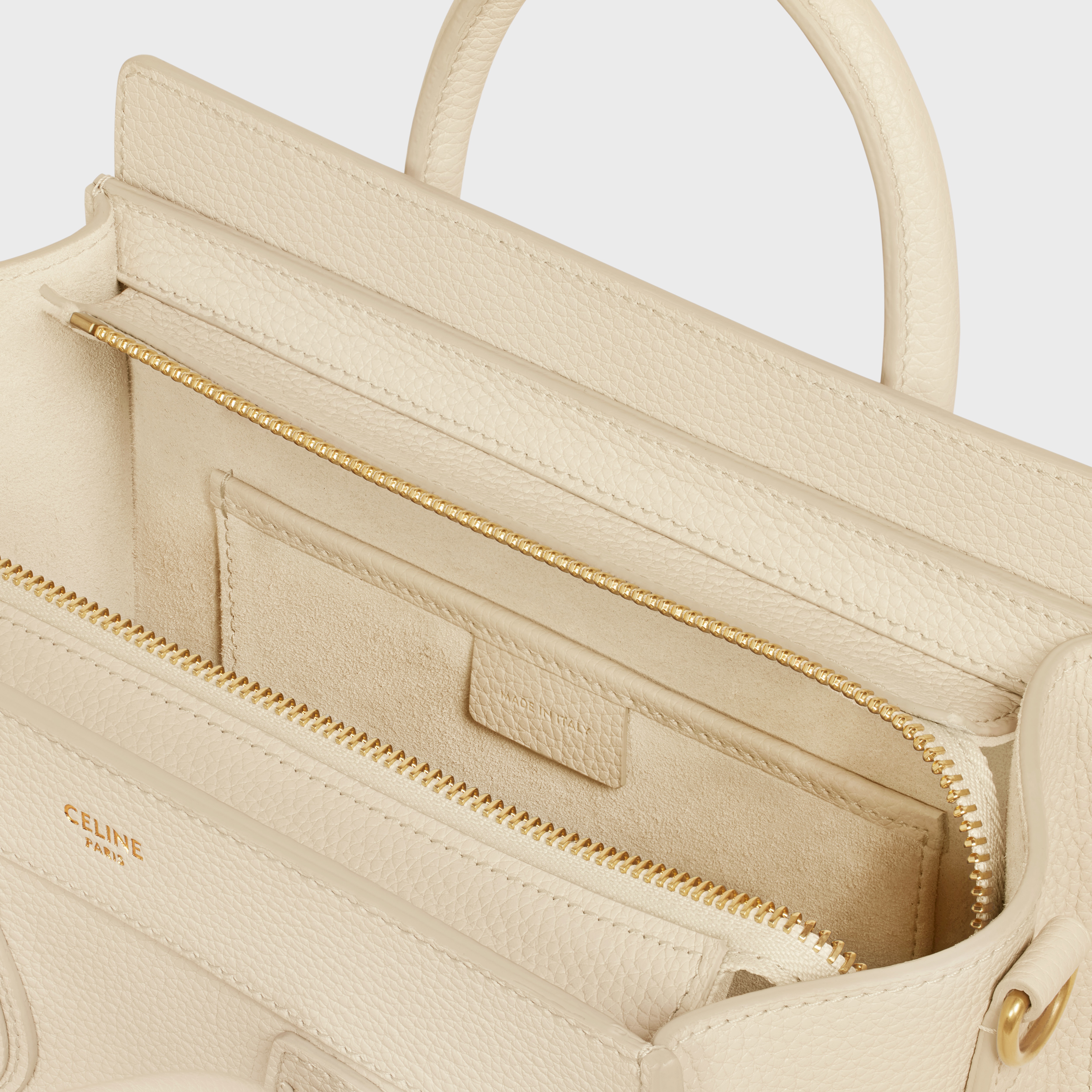 Nano Luggage bag in drummed calfskin - 4