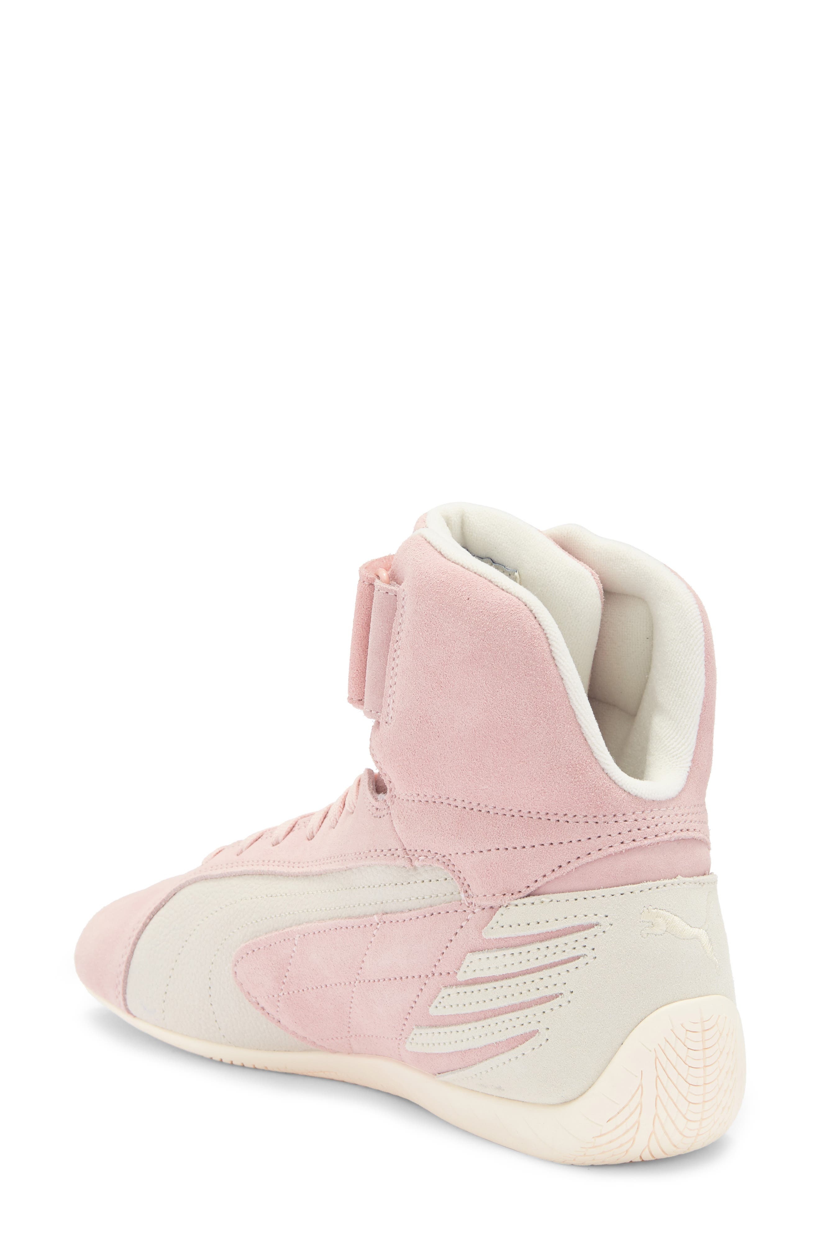 PUMA Speedcat Mid Sneaker in Rose Quartz-Warm White at Nordstrom - 2