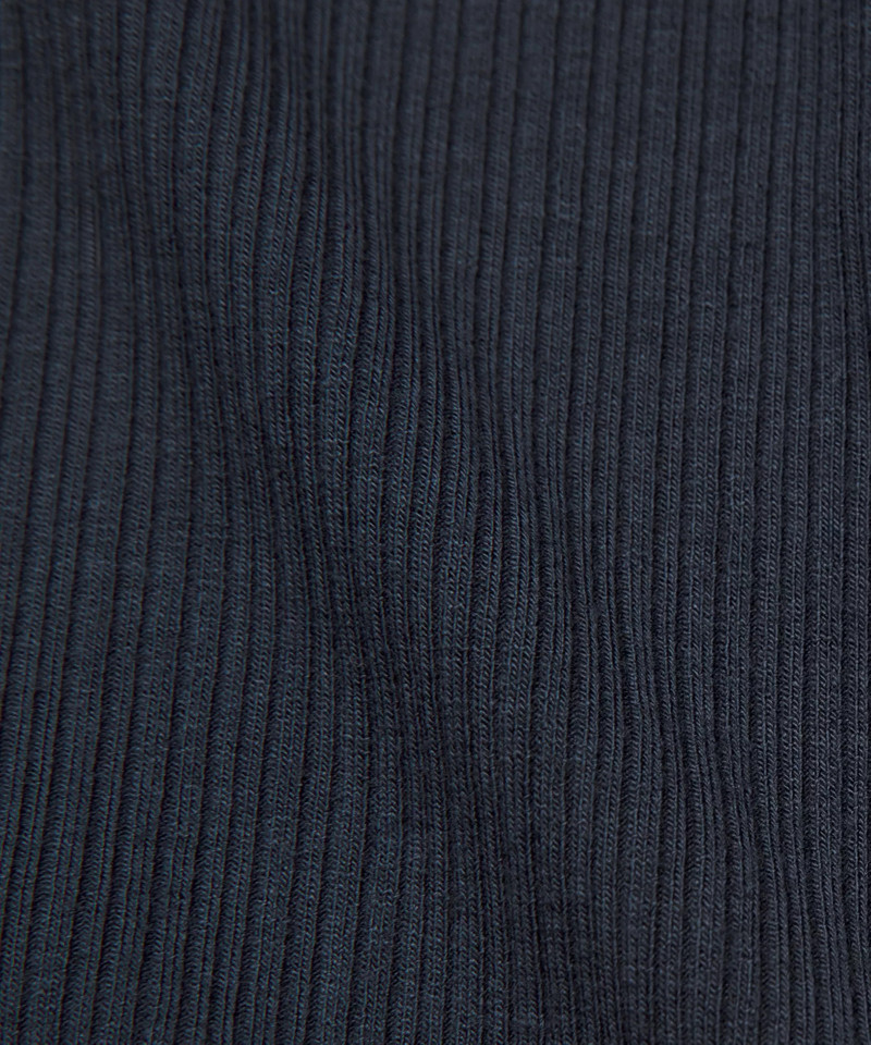 Hold Tight Micro-Rib V-Neck Long-Sleeve Shirt 6