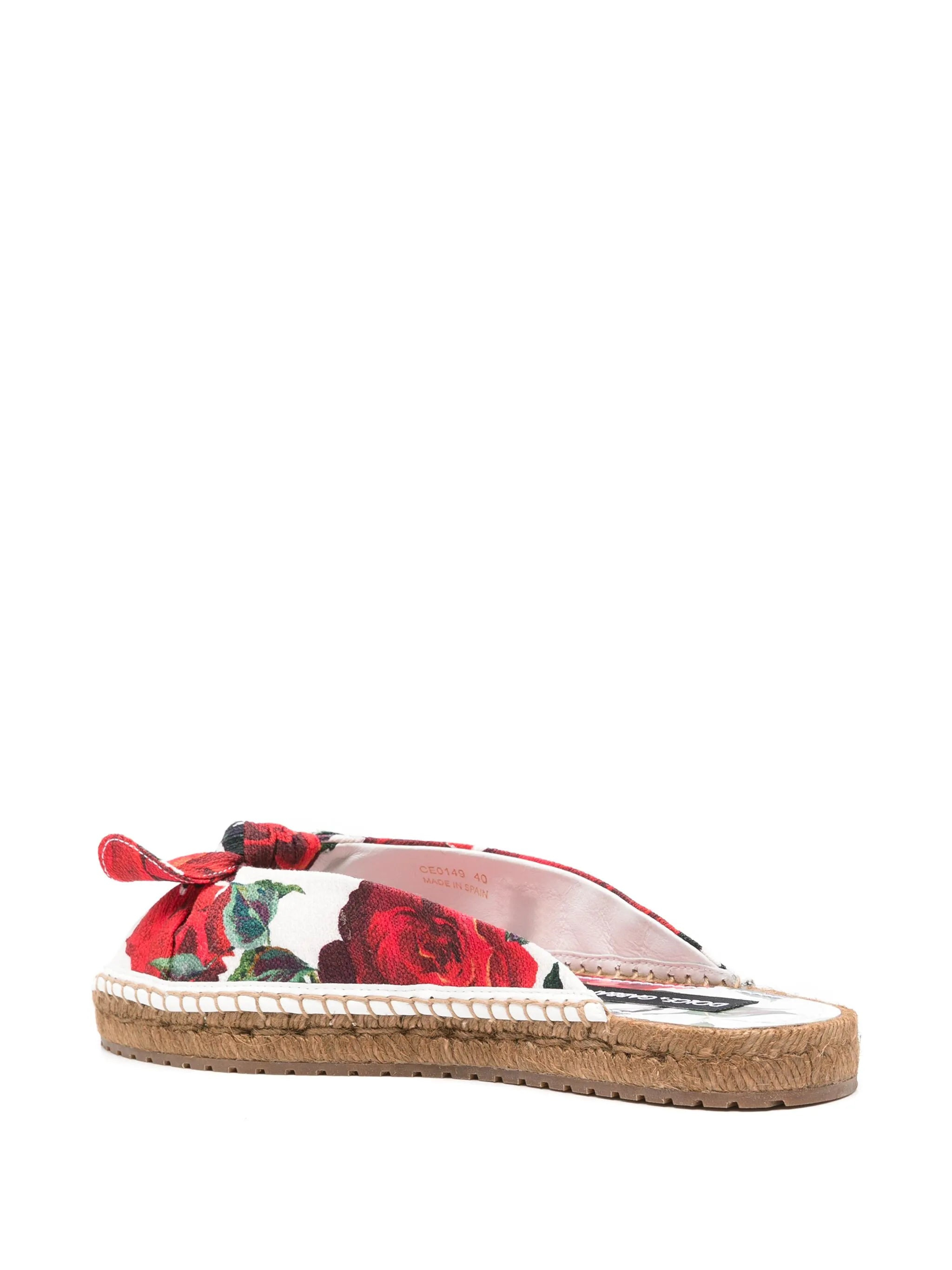 floral-print espadrilles - 3