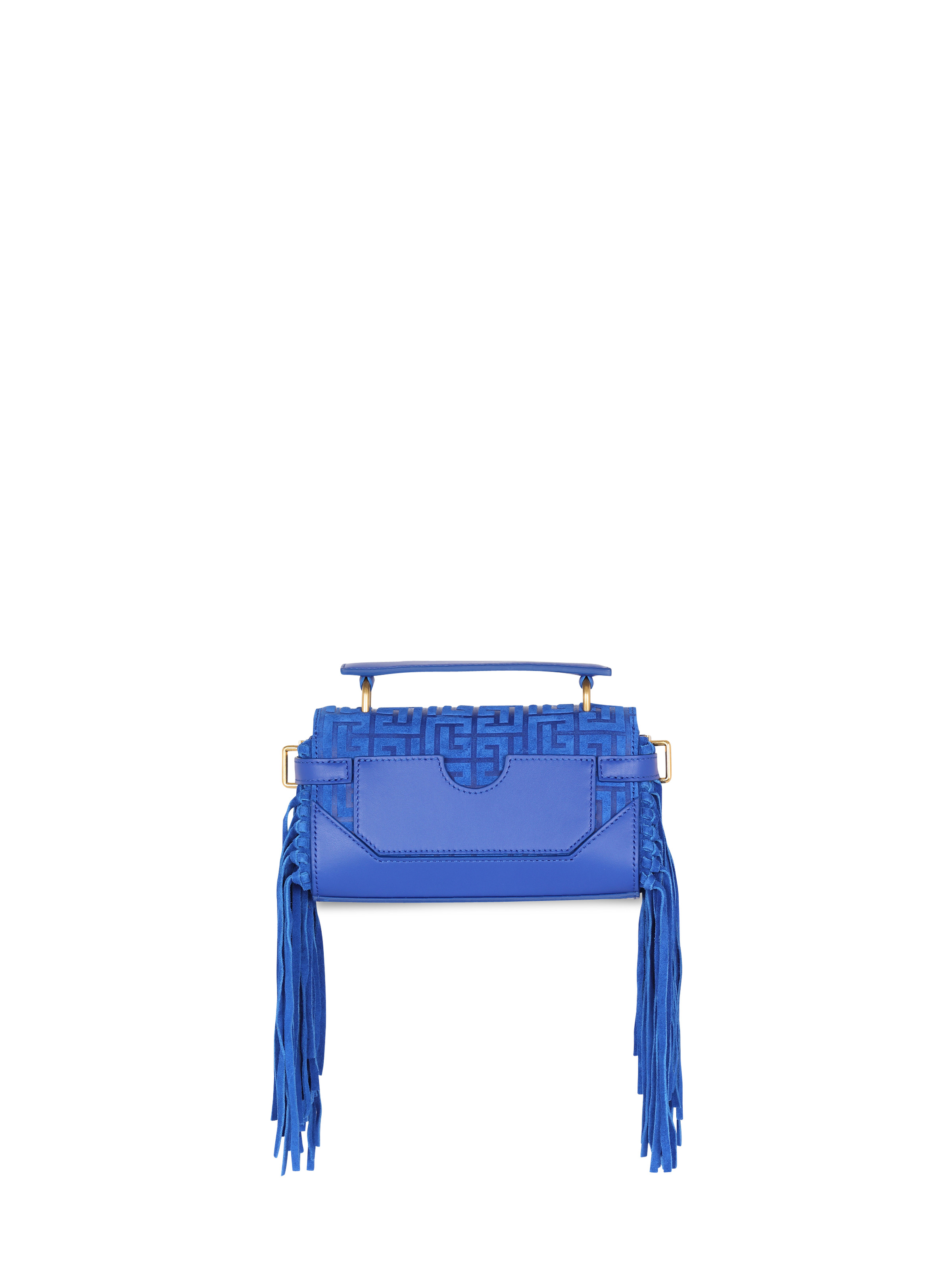 B-Buzz 19 fringed bag with suede embossed monogram - 3