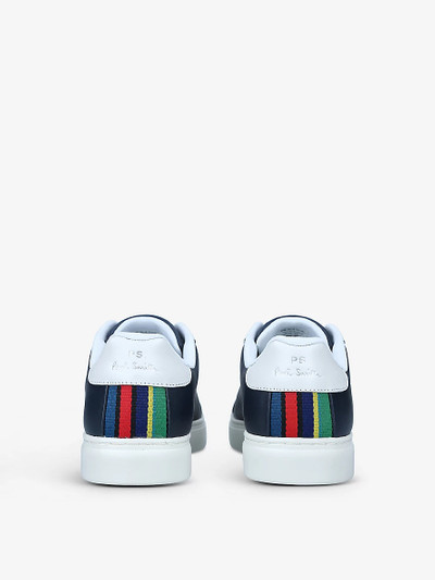 Paul Smith Rex stripe leather trainers outlook